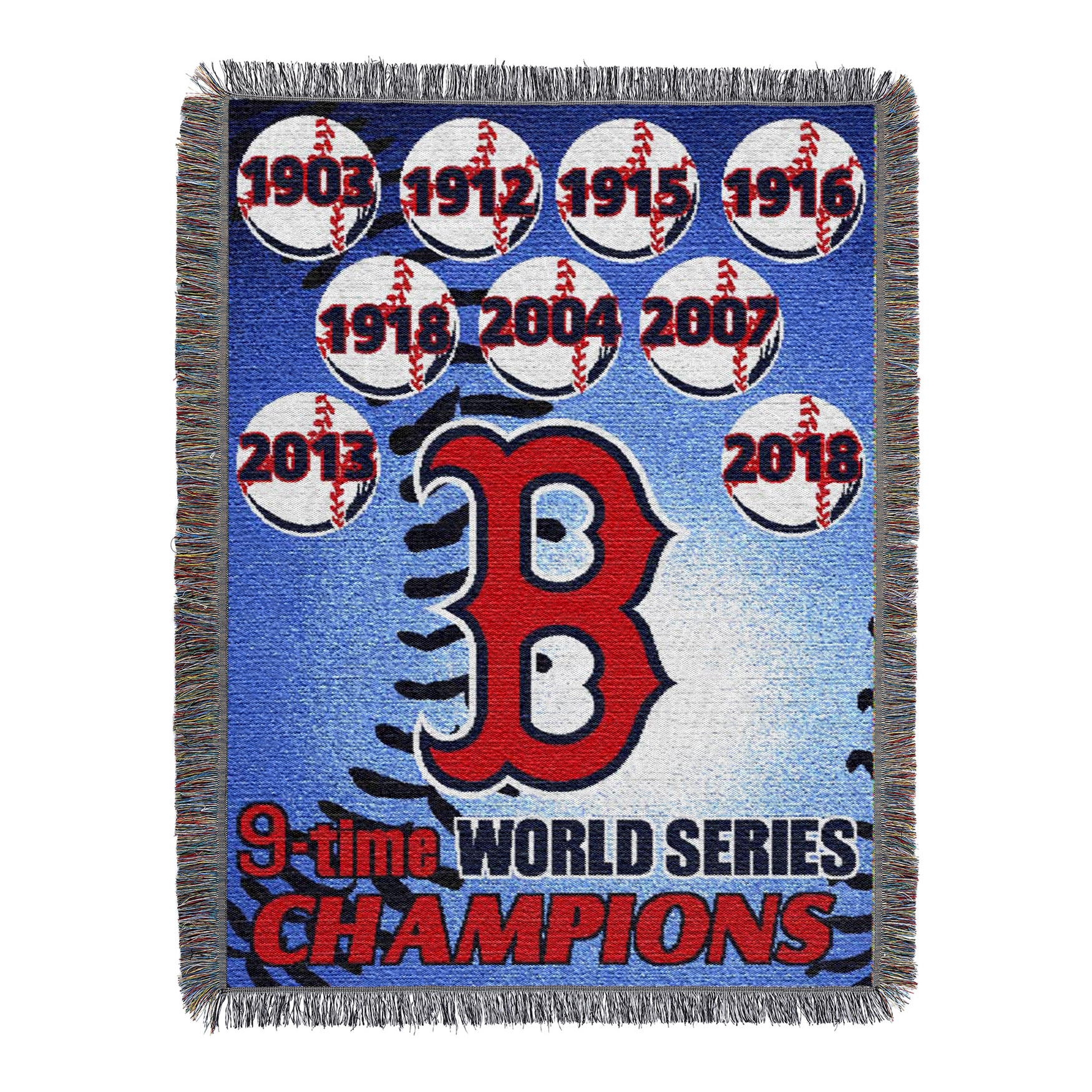 Red Sox Commemorative Series Throw, MULTI