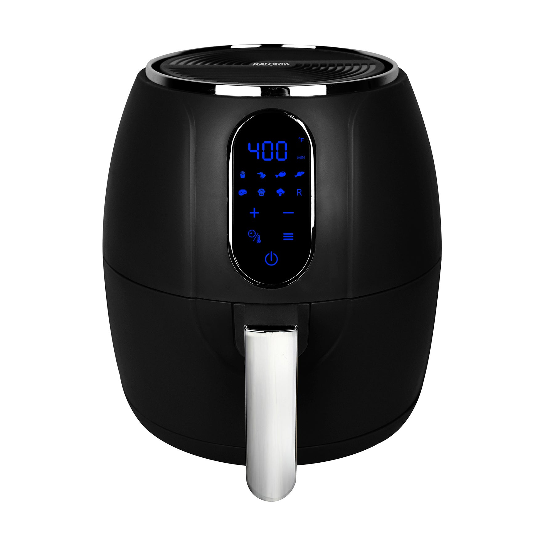 Kalorik 3 Quart Digital Air Fryer, Matte Black King Size