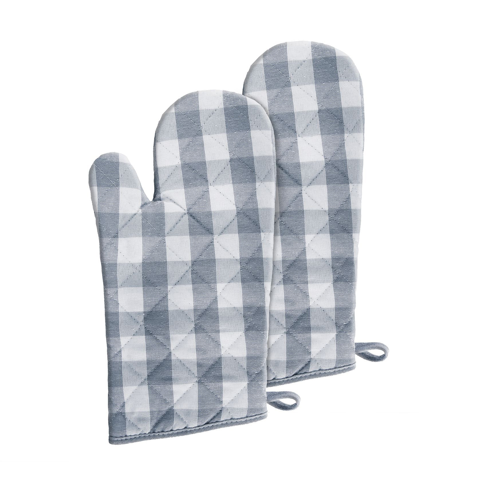Buffalo Check Oven Mitt 7-in x 13-in - Set of Two, 