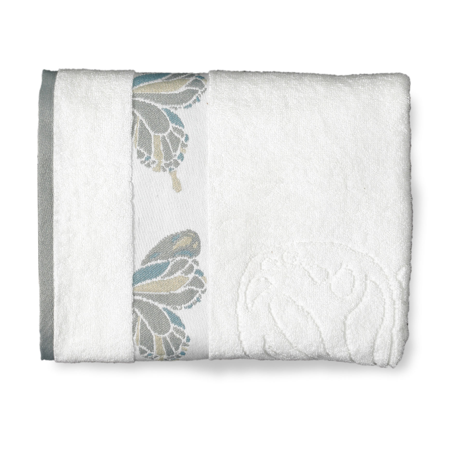 Butterfly Towel, WHITE