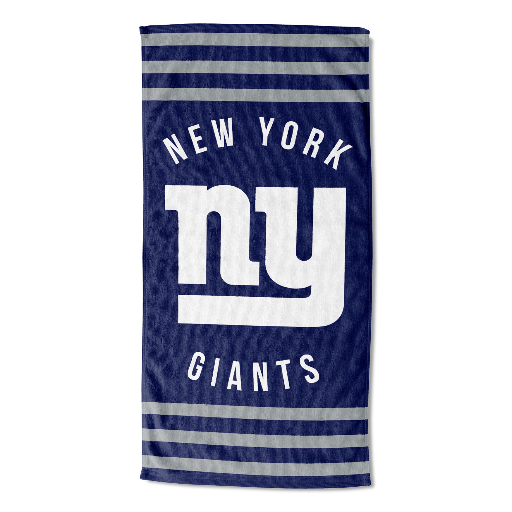 NY Giants Stripes Beach Towel, MULTI