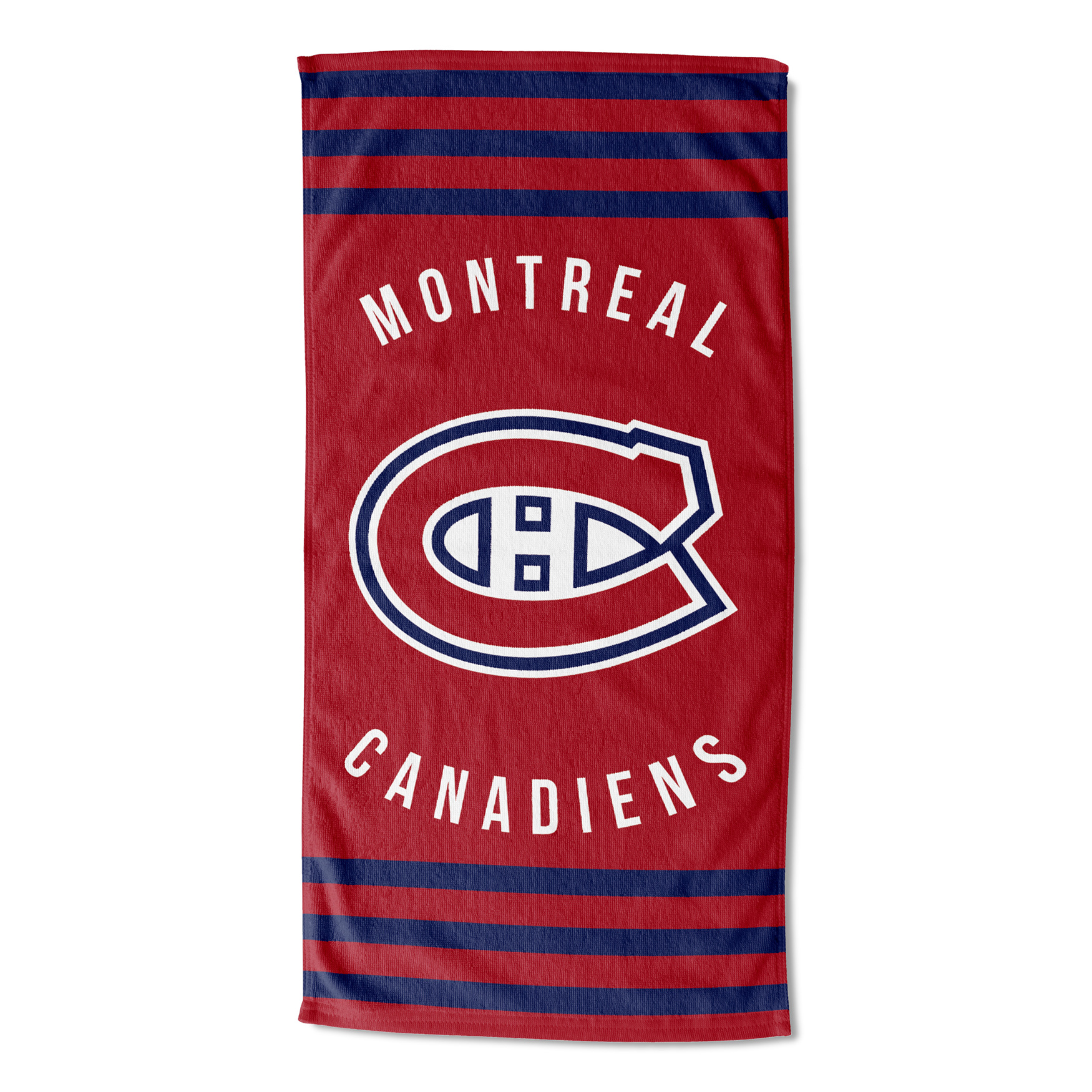 Canadiens Stripes Beach Towel, MULTI