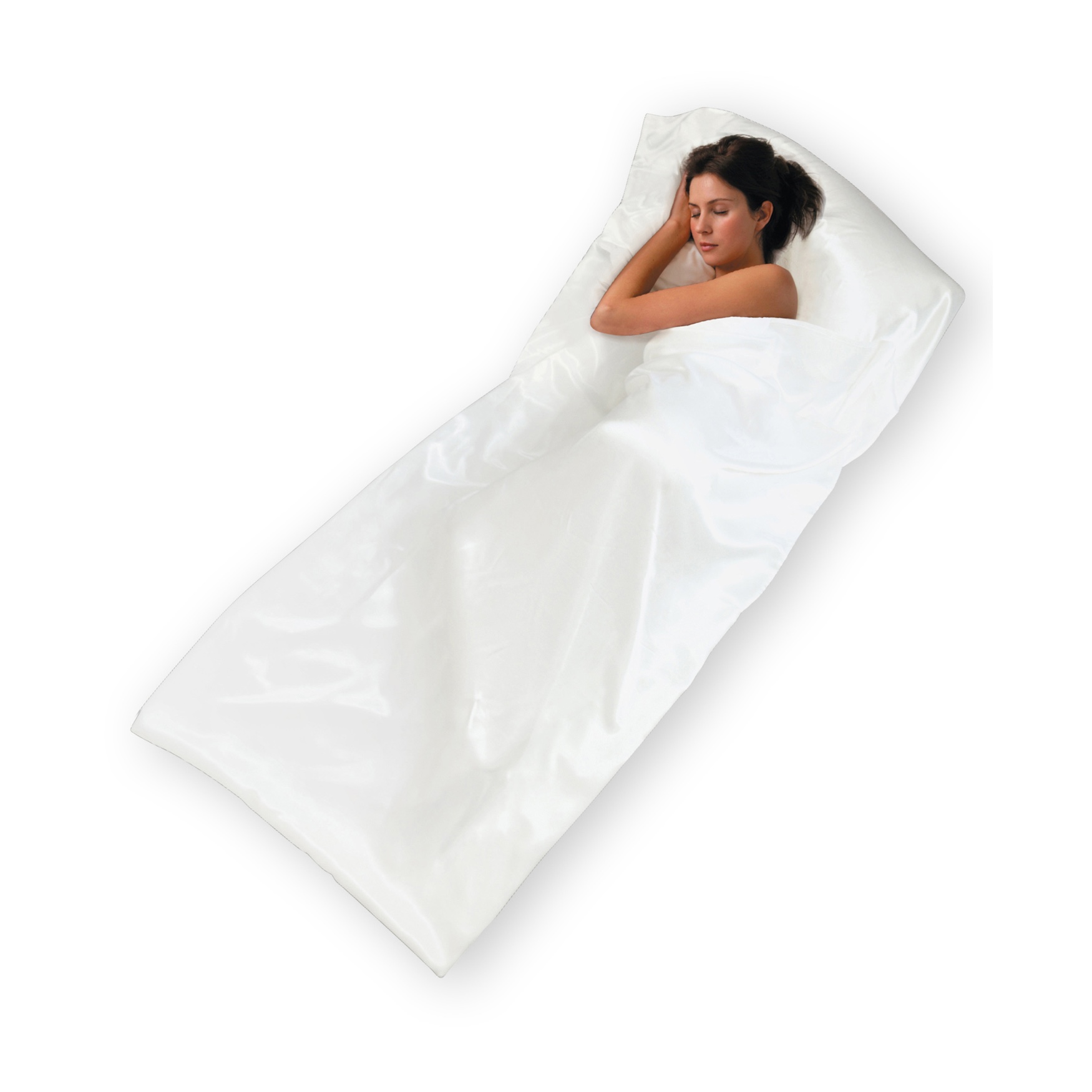 Fresh Ideas Jumbo Striped Comforter Storage Bag, WHITE