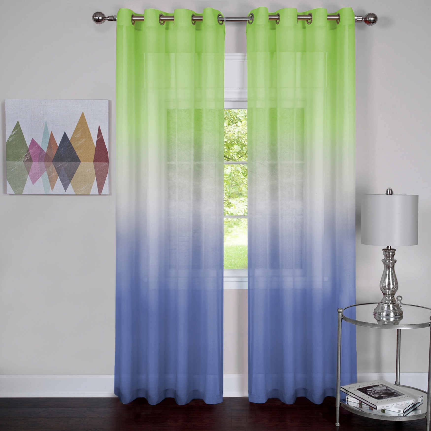 Rainbow Single Grommet Window Curtain Panel, 