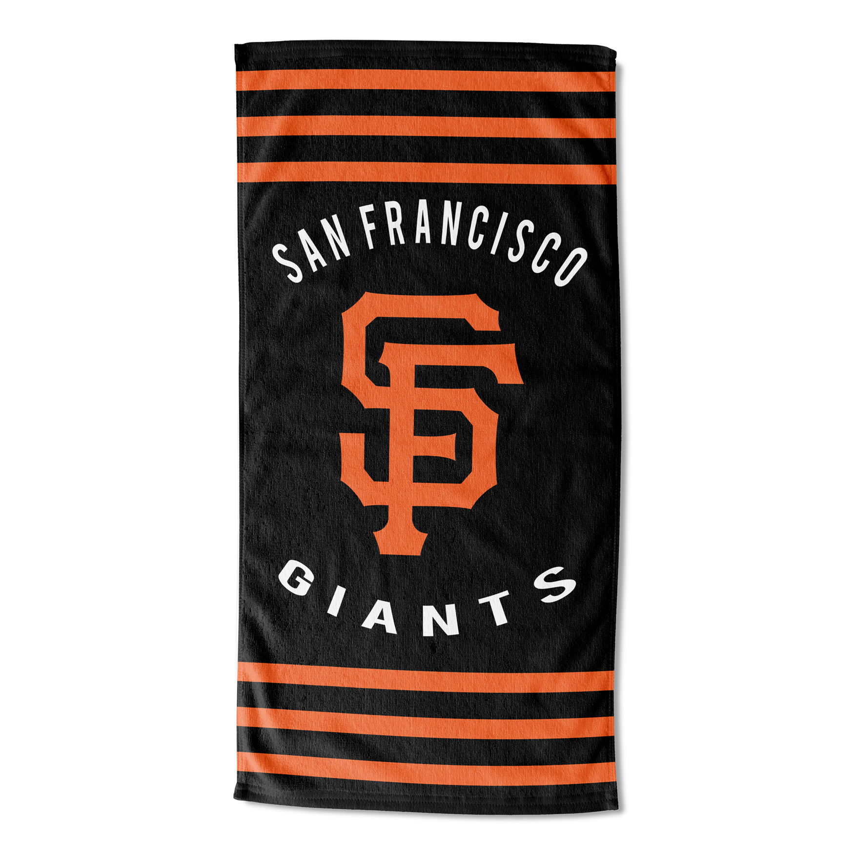 SF Giants Stripes Beach Towel, MULTI
