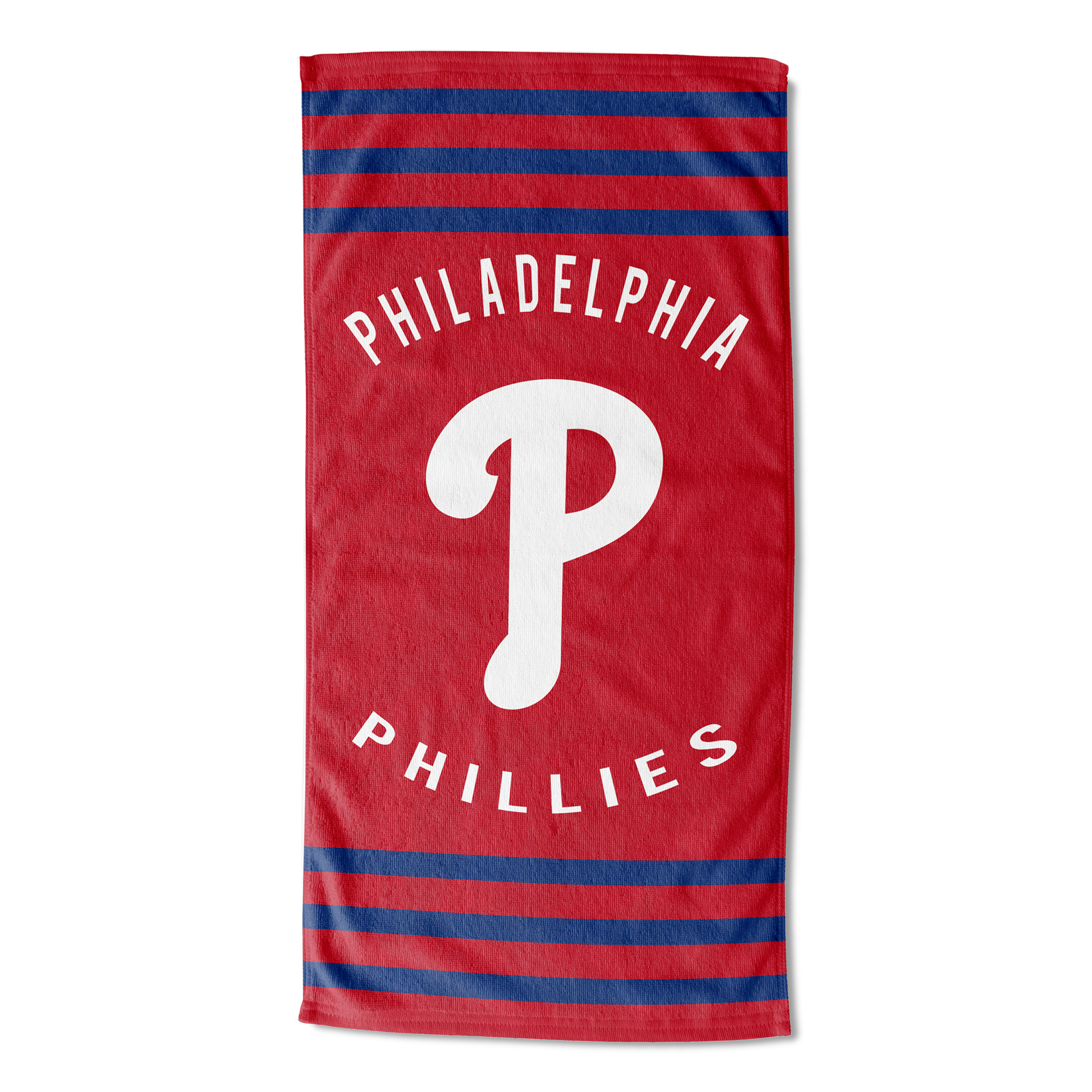 Phillies Stripes Beach Towel, MULTI