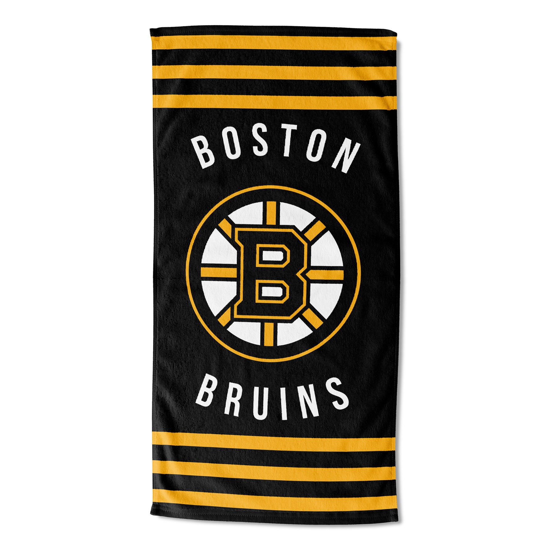 Bruins Stripes Beach Towel, MULTI