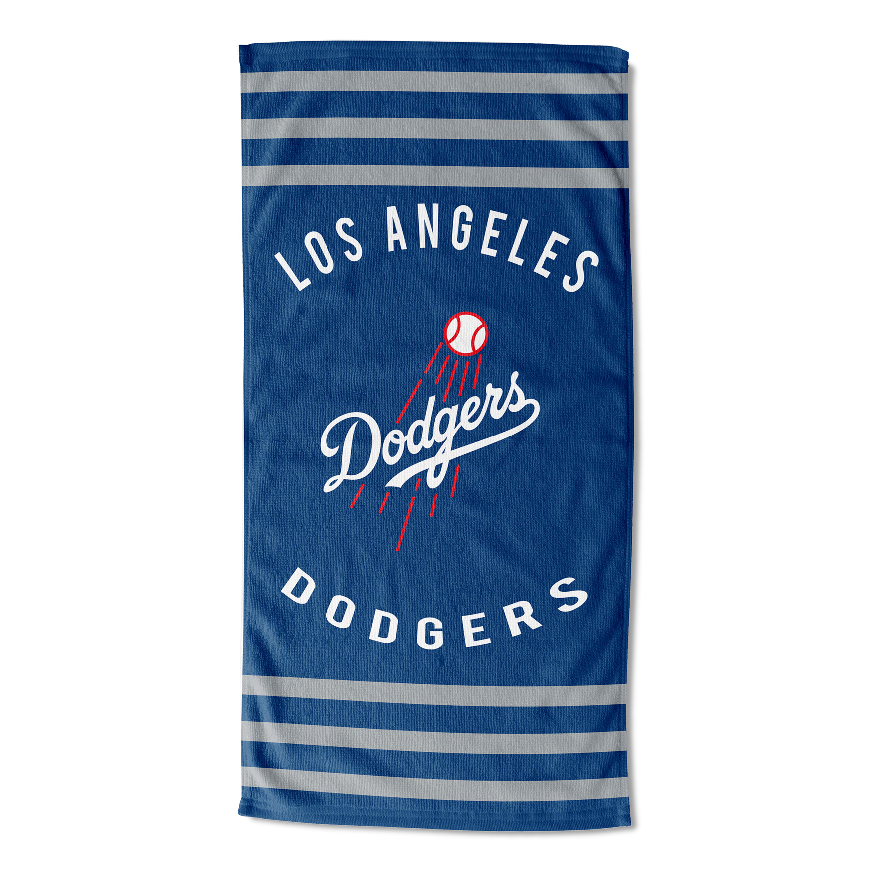 Dodgers Stripes Beach Towel, MULTI