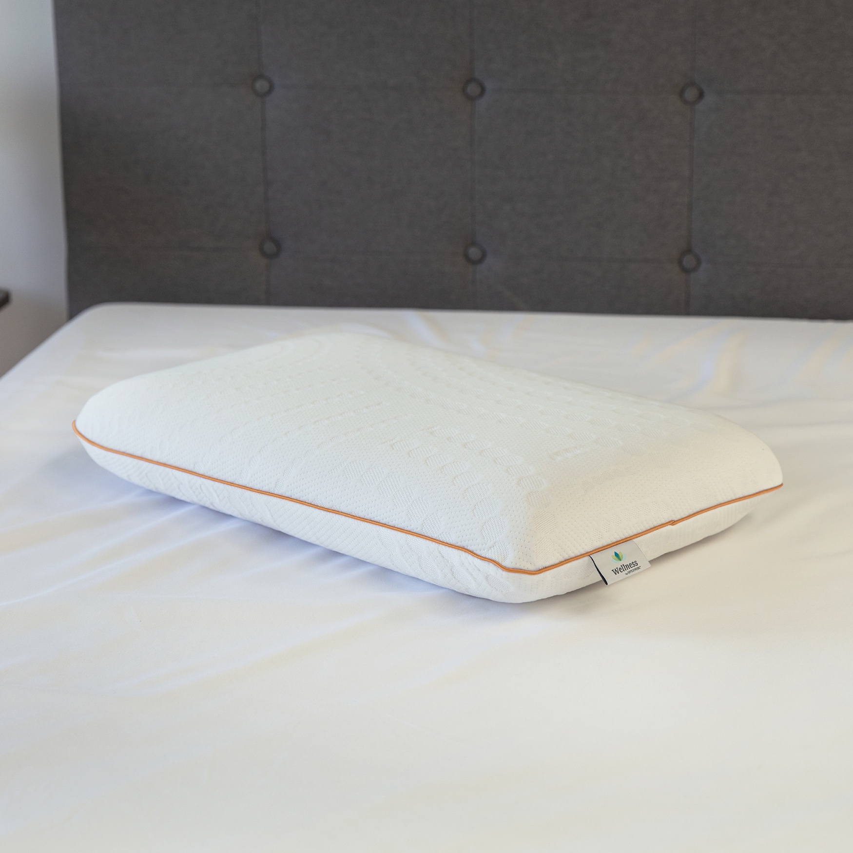 SensorPEDIC Soothe - Frankincense Infused Memory Foam Pillow, WHITE