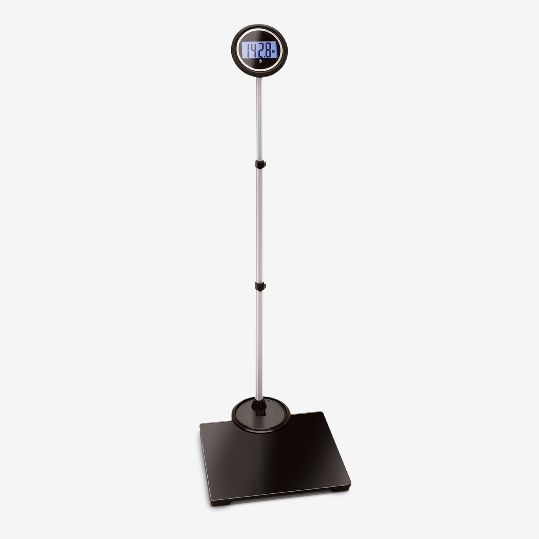 Extendable Extra Wide Scale, BLACK SILVER