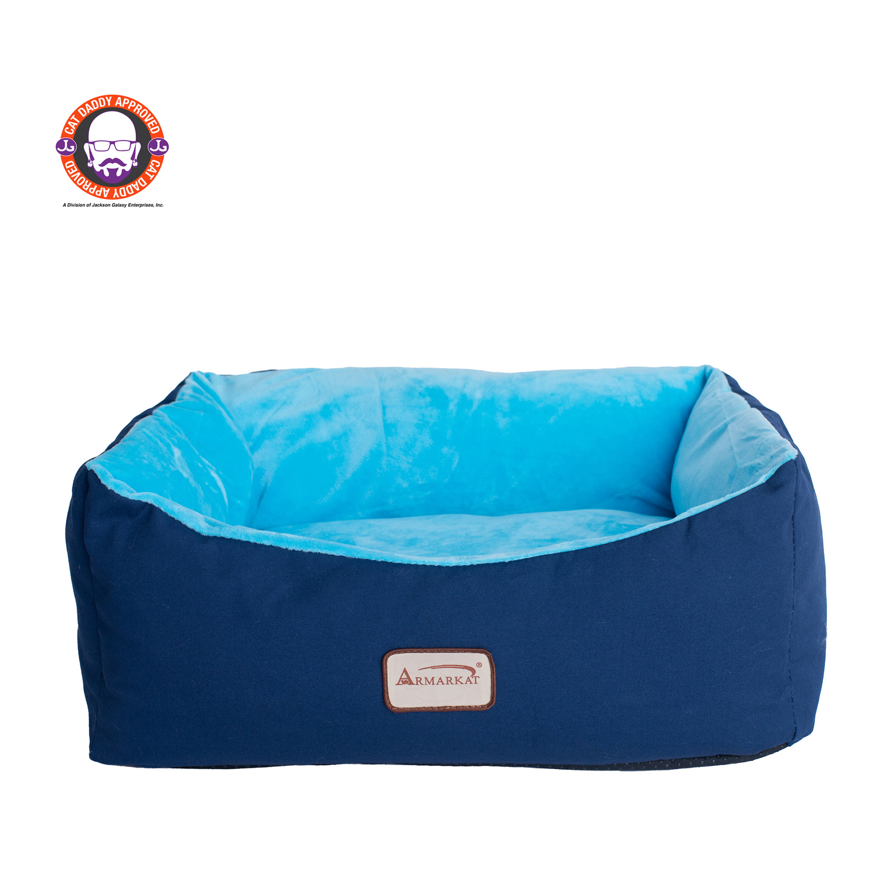 Cat Bed, Small Dog Pet Bed,, NAVY SKY BLUE