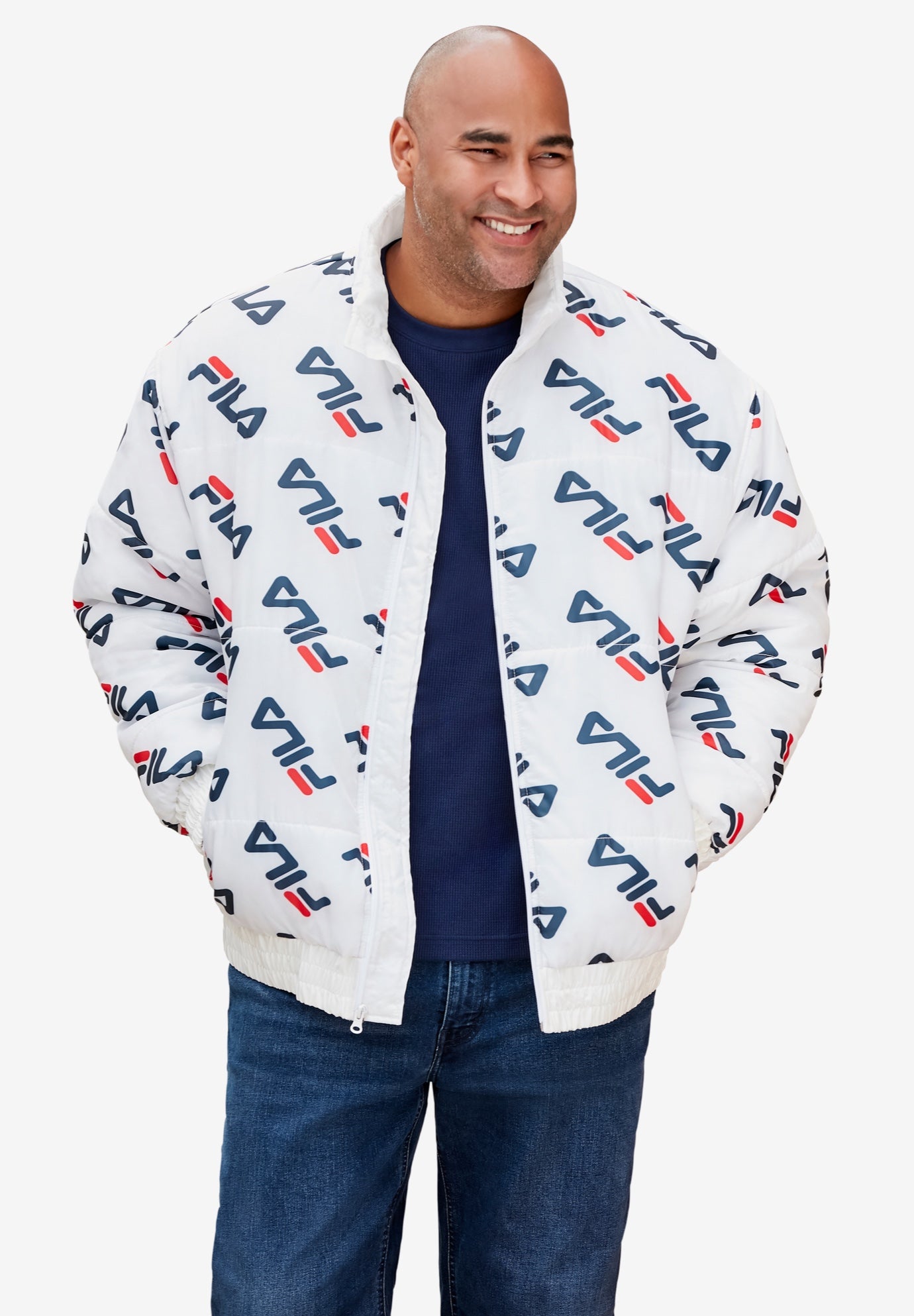 puffer jacket fila