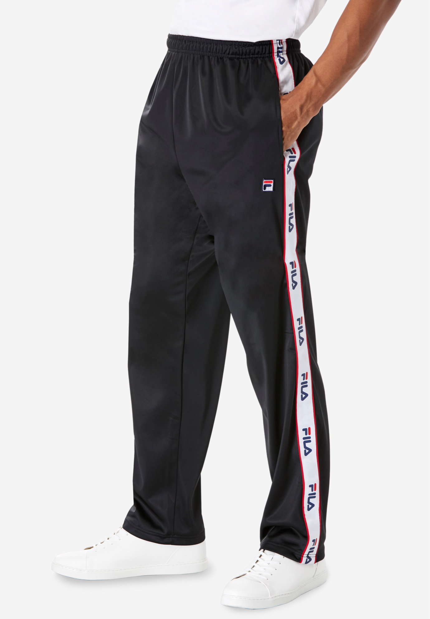 Fila® Logo Striped Pants | King Size