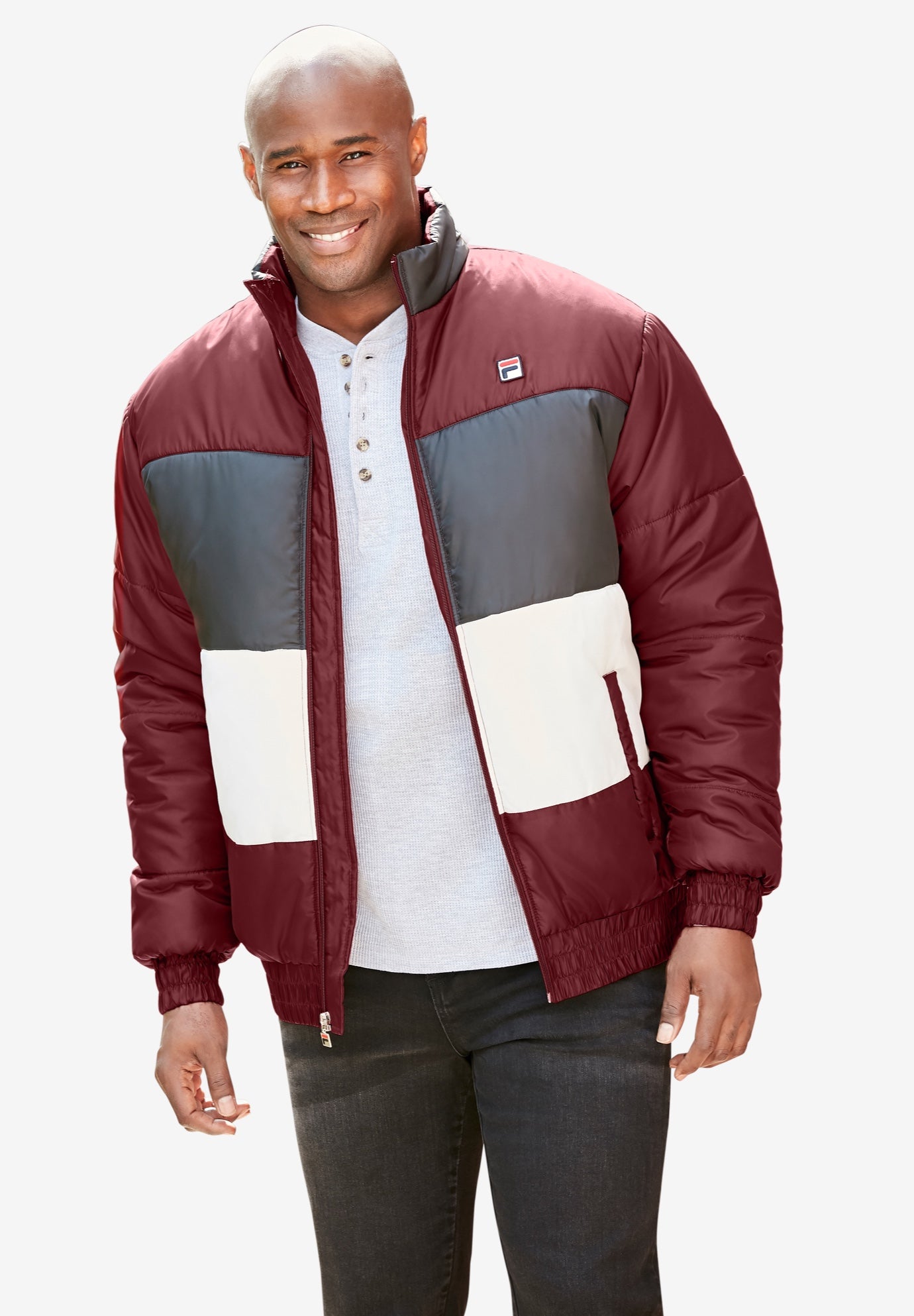 Fila floyd puff jacket on sale
