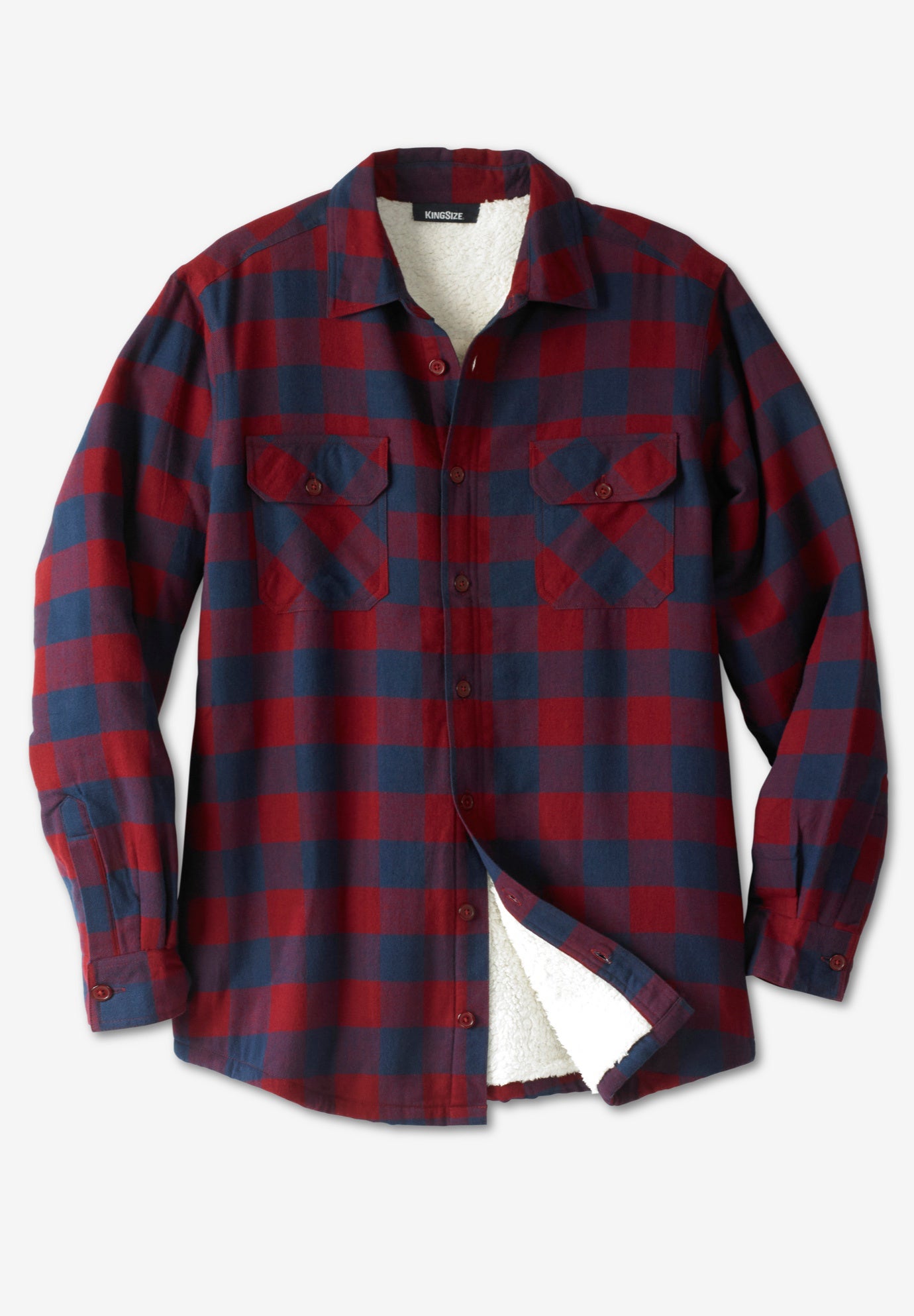 6xl flannel best sale jacket
