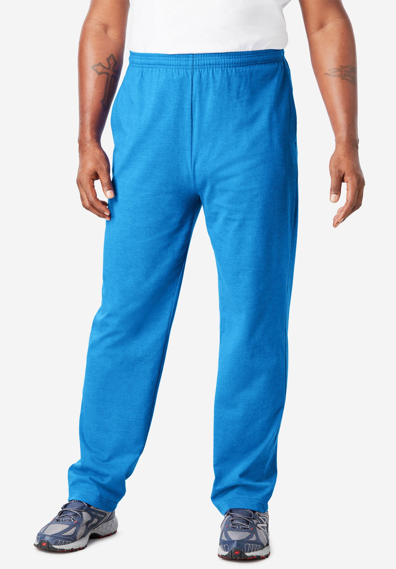 men's lightweight jersey sweatpants