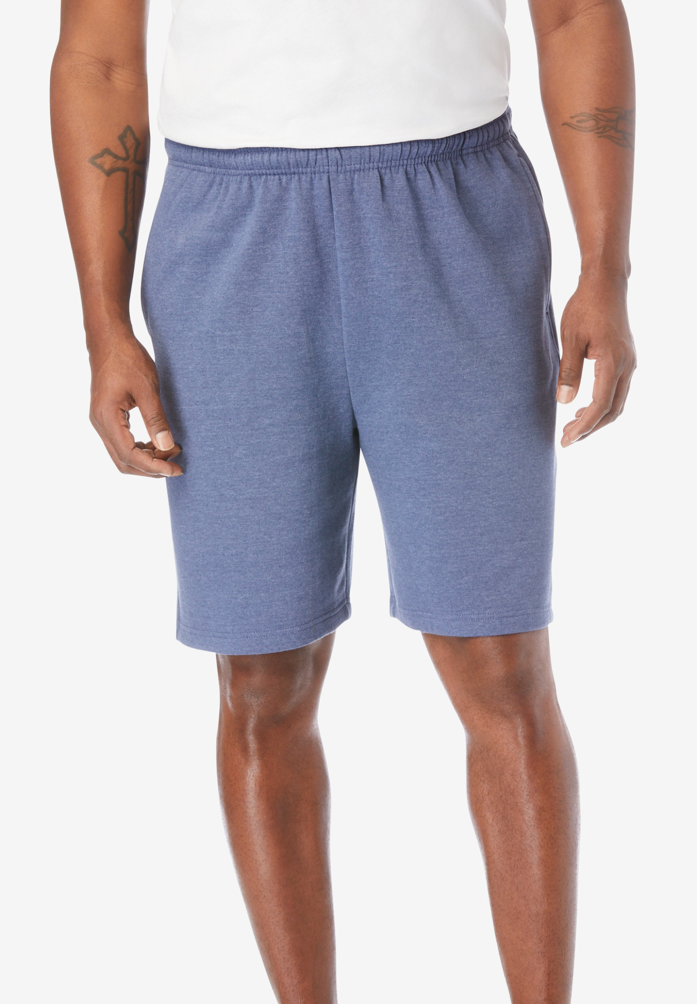 KingSize Mens Big & Tall Comfort Fleece Shorts
