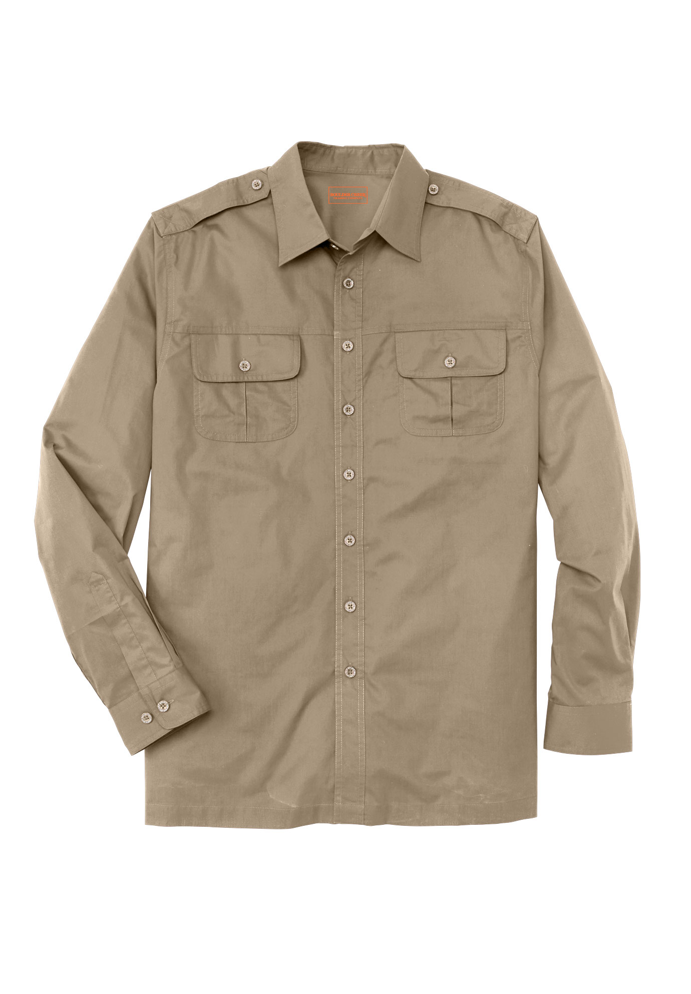 Boulder Creek by Kingsize Mens Big /& Tall Short Sleeve Pilot Shirt by