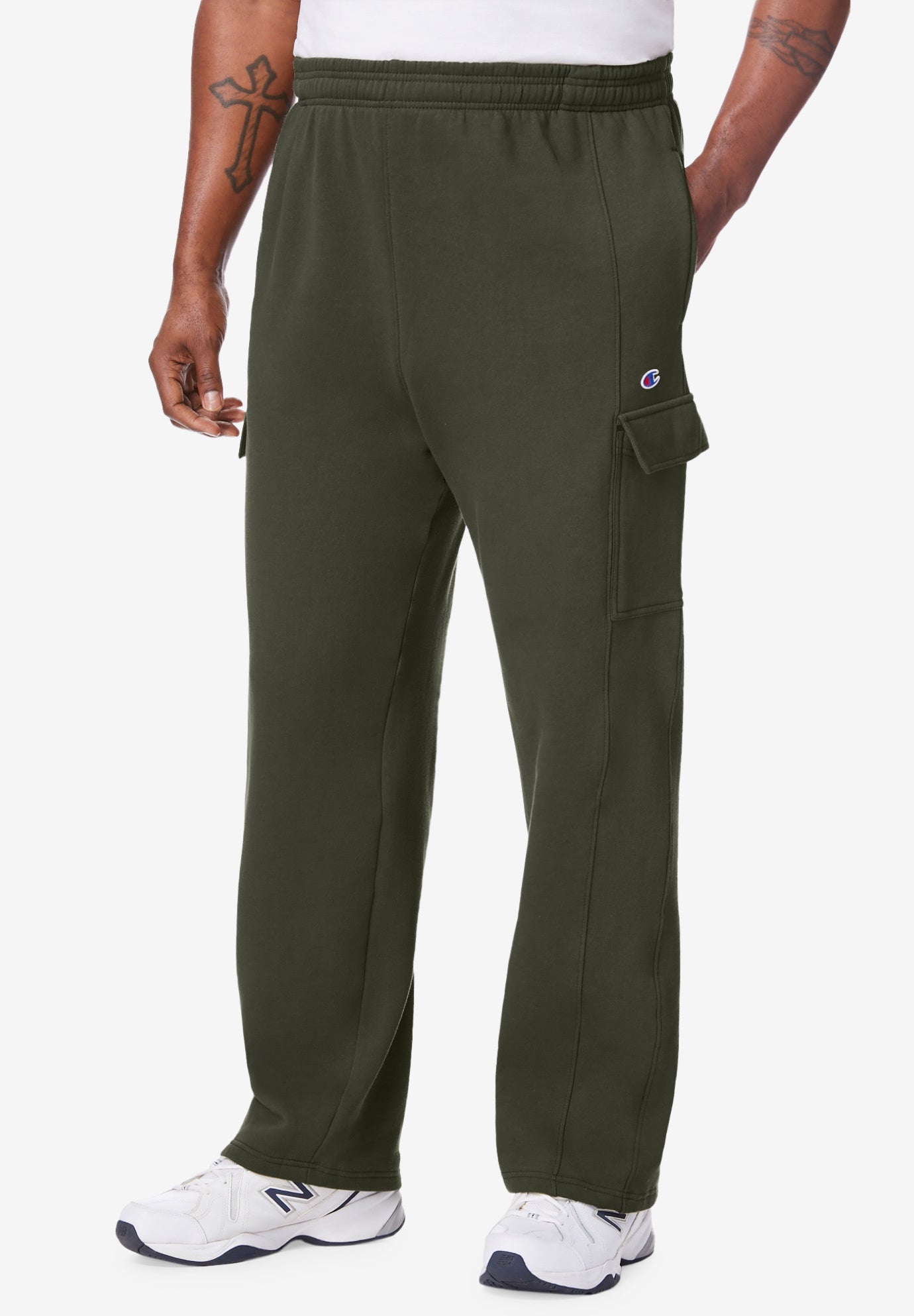 Champion men's fleece cargo pants cheap
