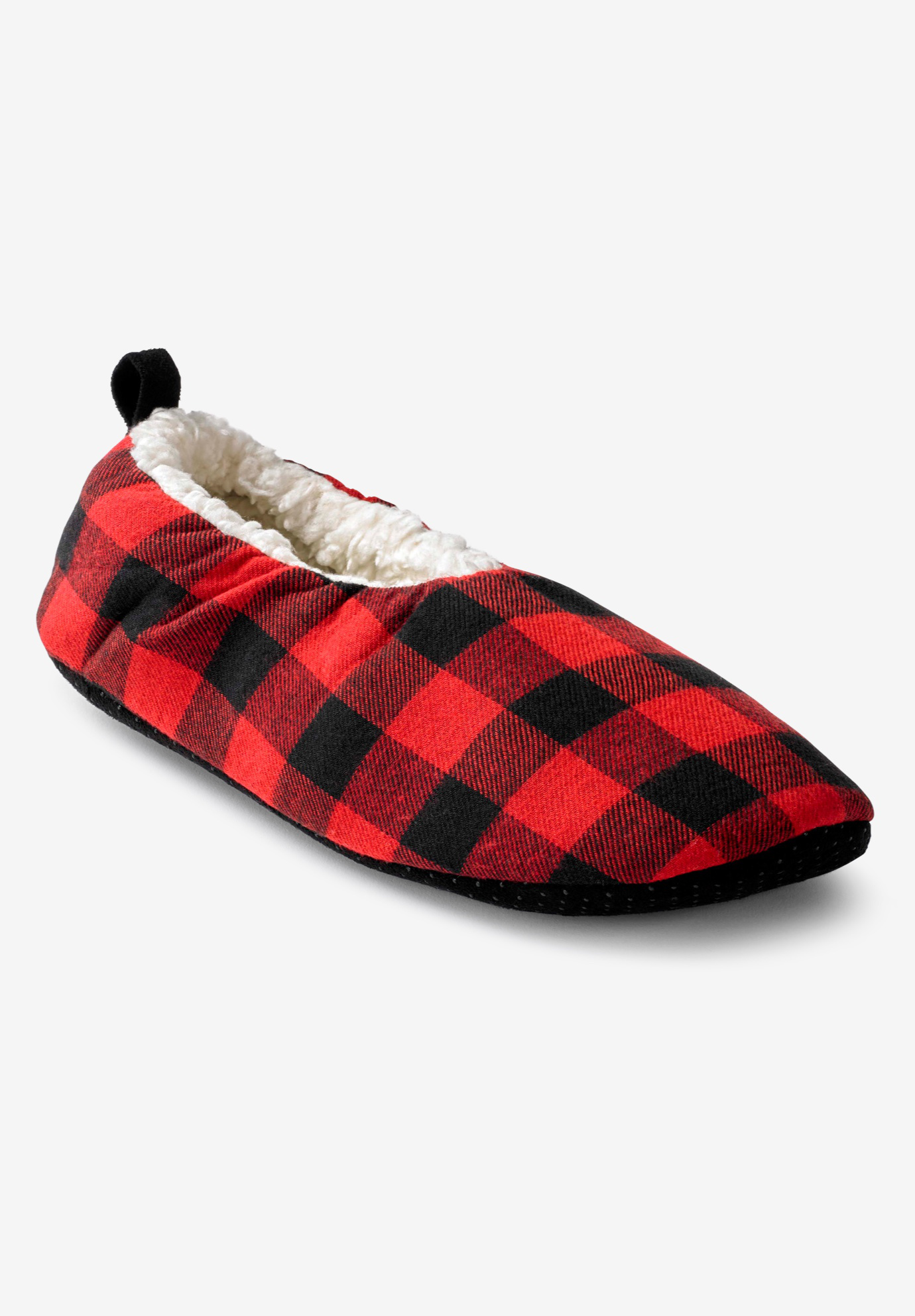Sherpa lined sock slipper, 