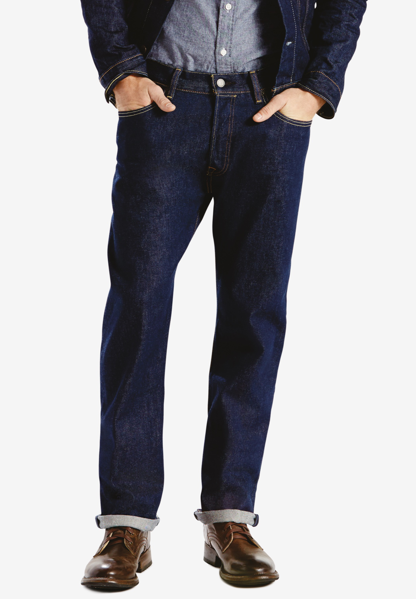 Levi's® 501® Original Fit Stretch Jeans | King Size