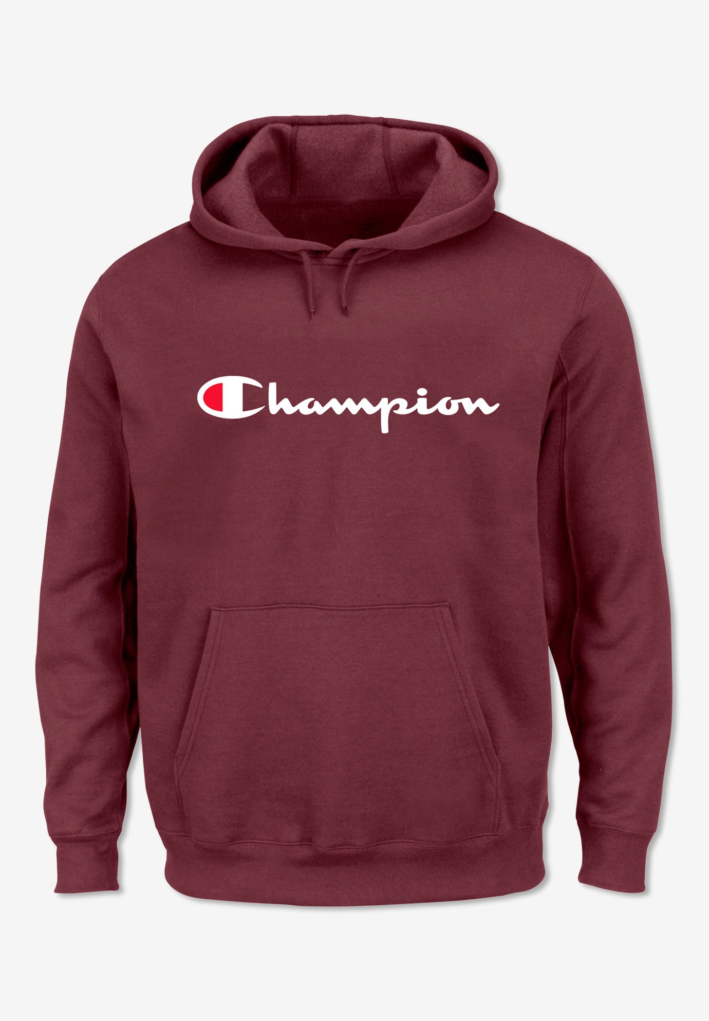 Champion double script pullover hoodie clearance