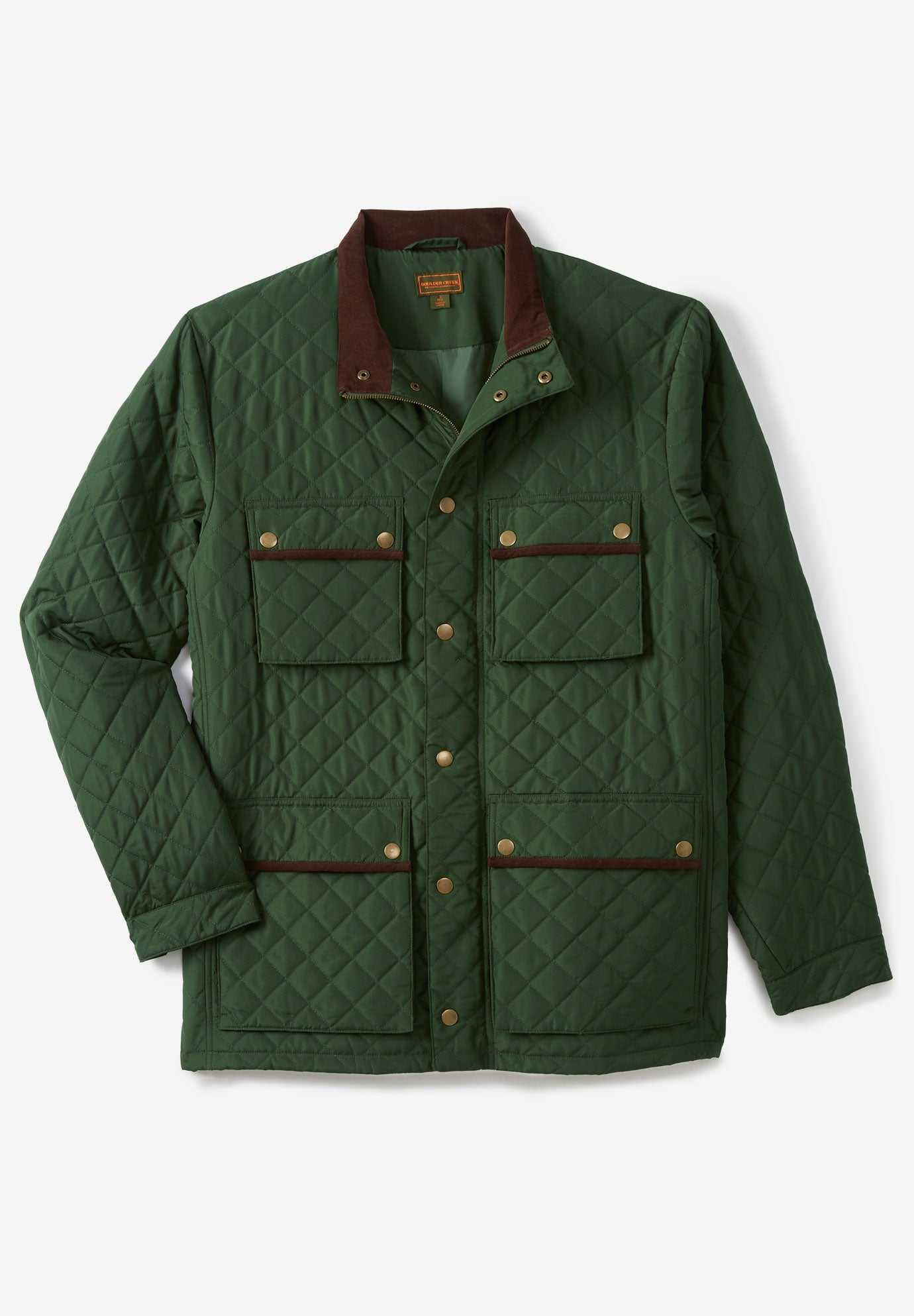 Boulder Creek Quilted Jacket Big And Tall Casual Jackets King Size