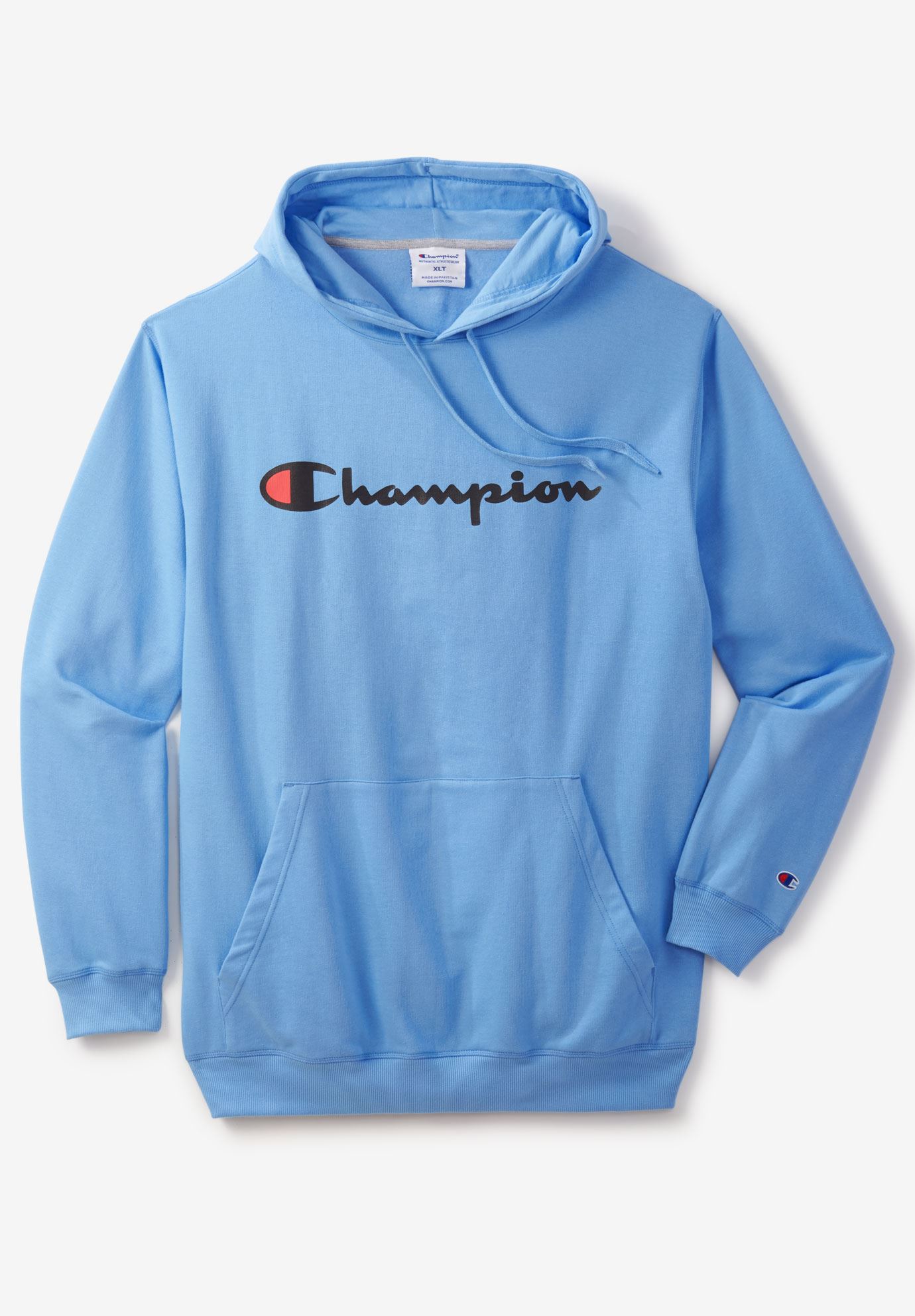 Champion® Embroidered Script Hoodie | Plus Size Hoodies & Sweatshirts ...
