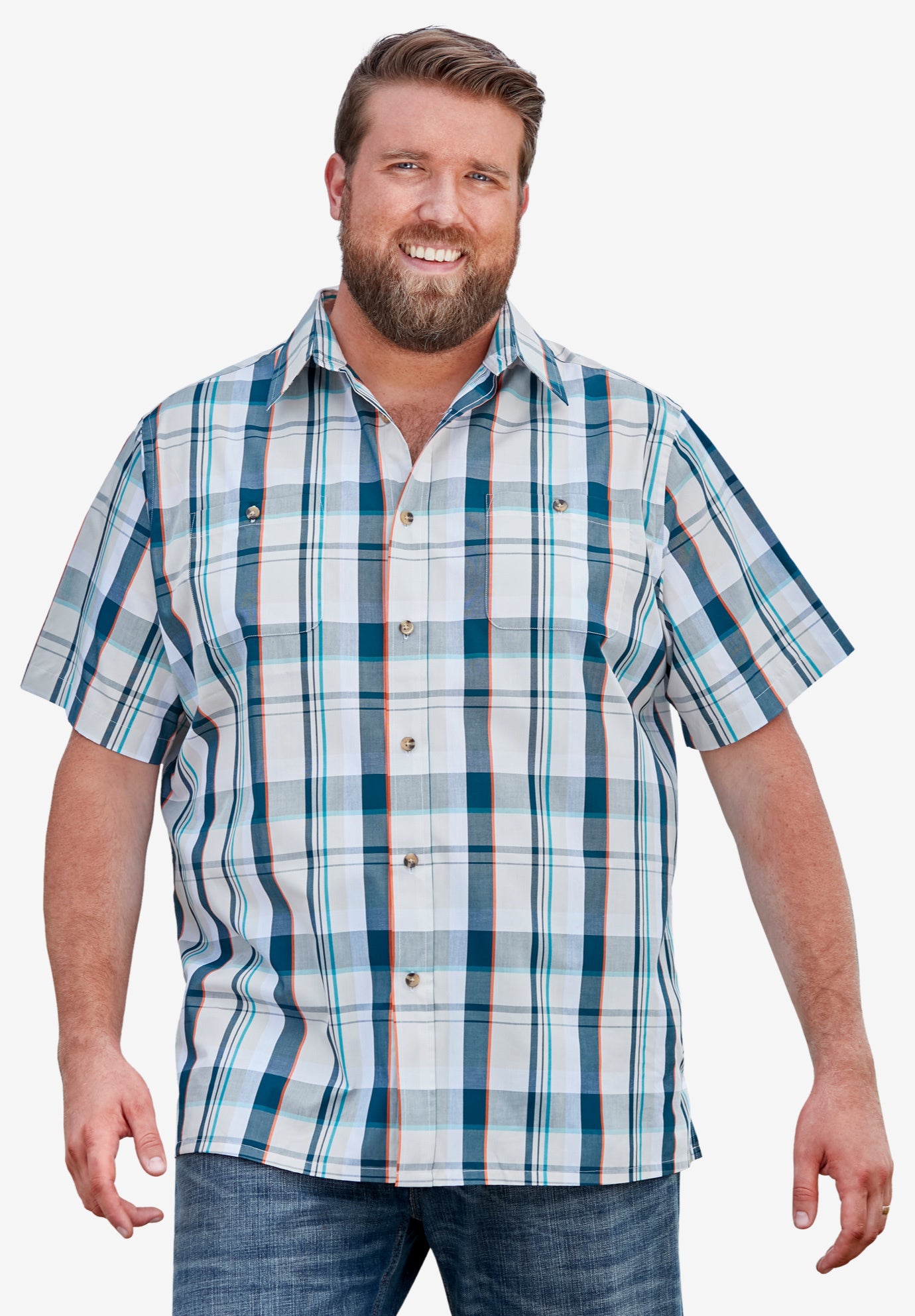 Short Sleeve Sport Shirts King Size