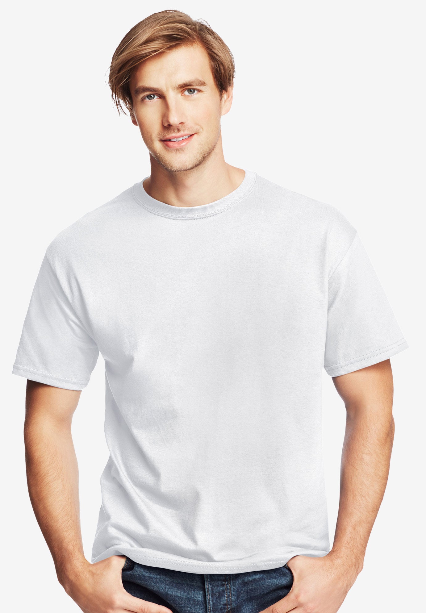 Hanes® Tagless® ComfortSoft® Crewneck T-Shirt | King Size