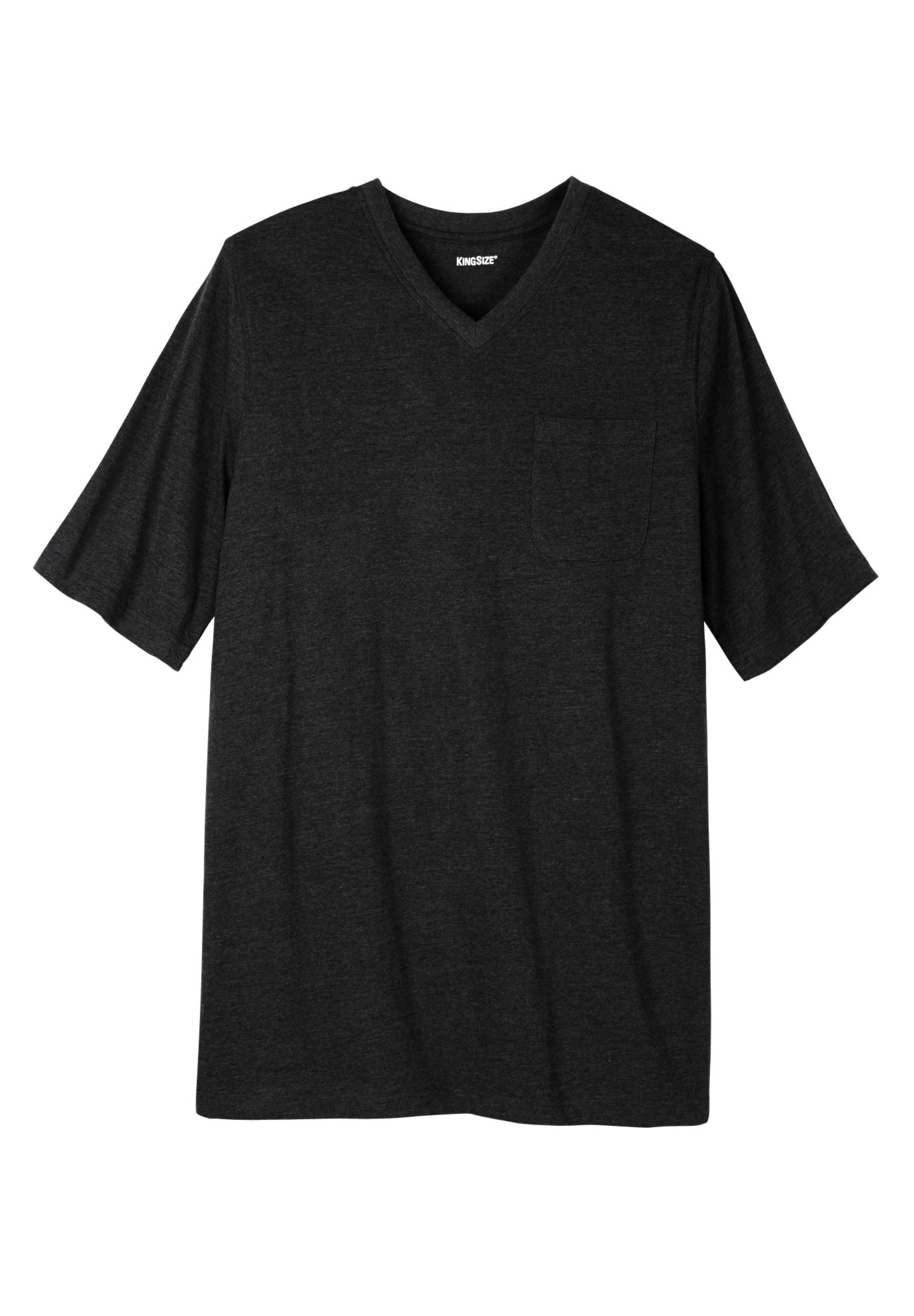 Big and tall black v neck t shirts clearance
