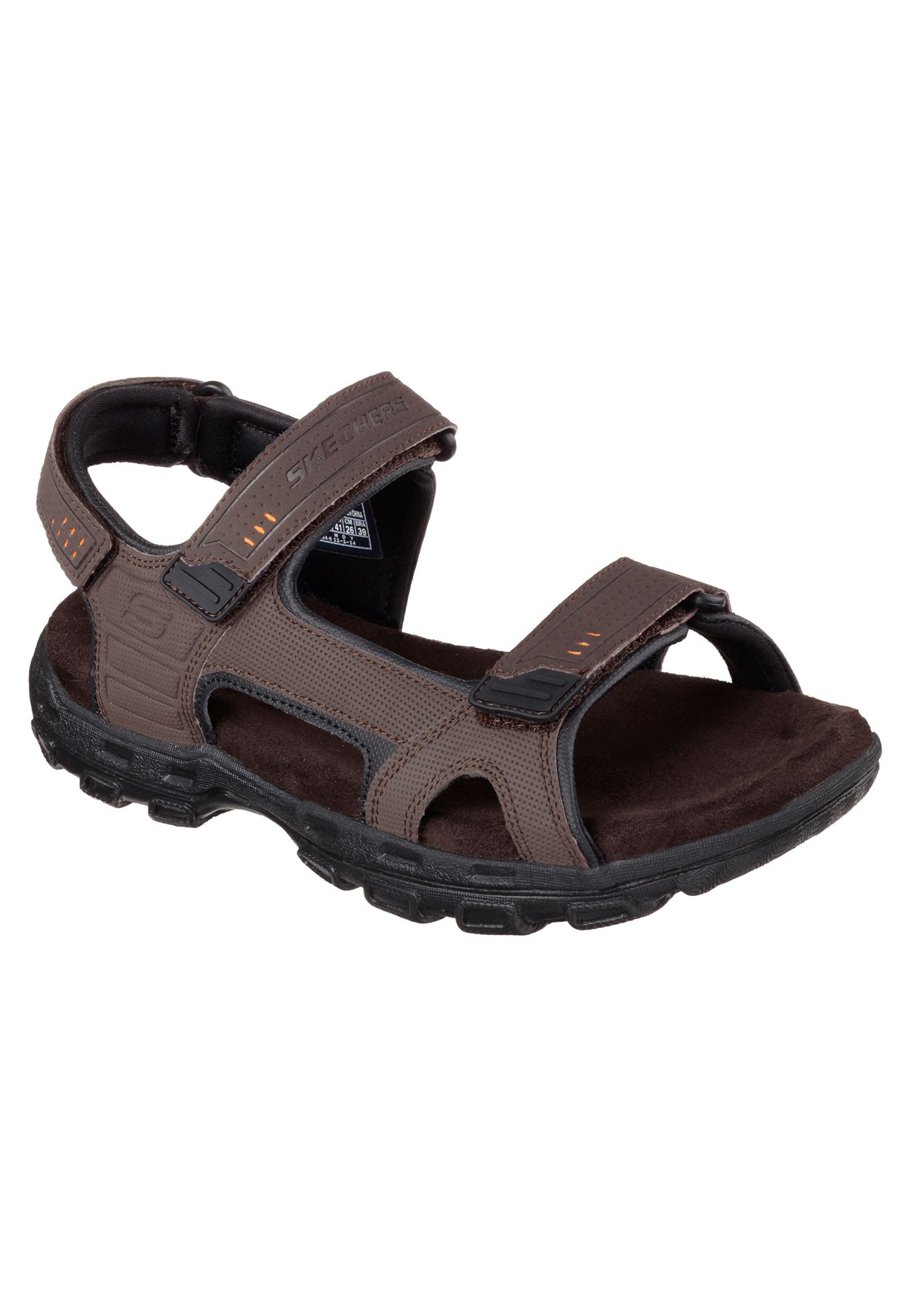 Skechers Mens SZ 11 Garver Louden Brown Outdoor Sandals Adjustable Relaxed Fit Skechers Relaxed Fit Conner Garver Louden Sandals - Men main image 2