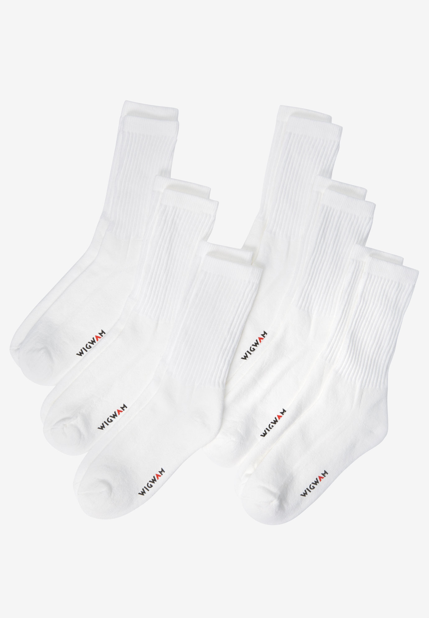 Wigwam Caliber White Running Socks 2 Pack Ultra-Lightweight Sport 