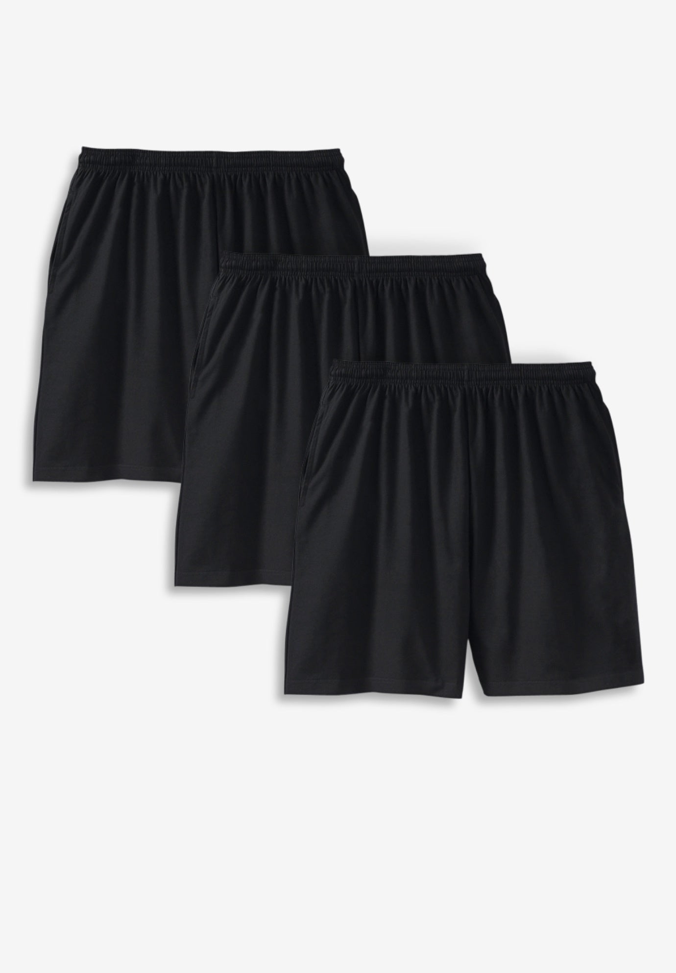 Lightweight Jersey Shorts 3Pack King Size