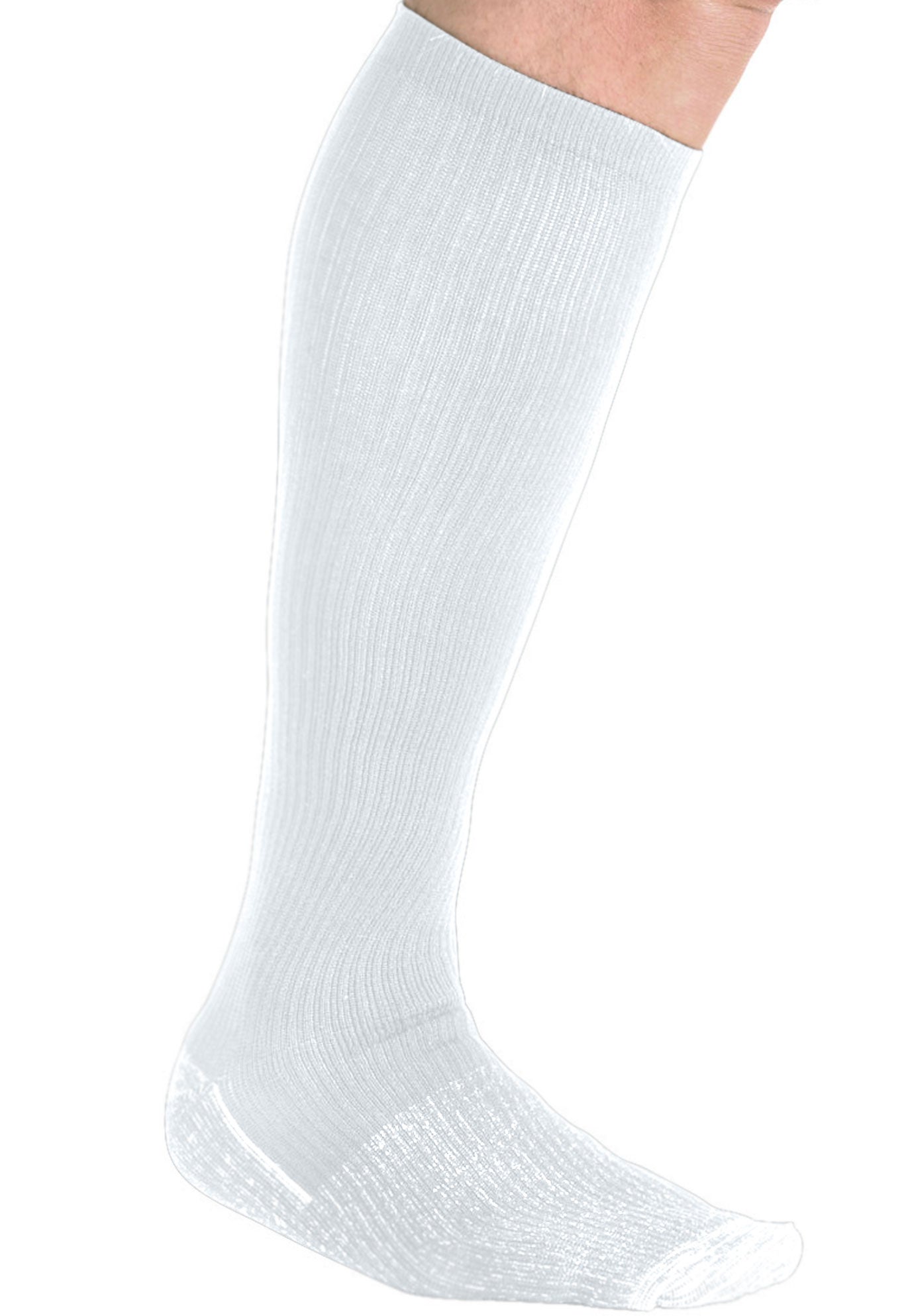 OvertheCalf Compression Silver Socks King Size