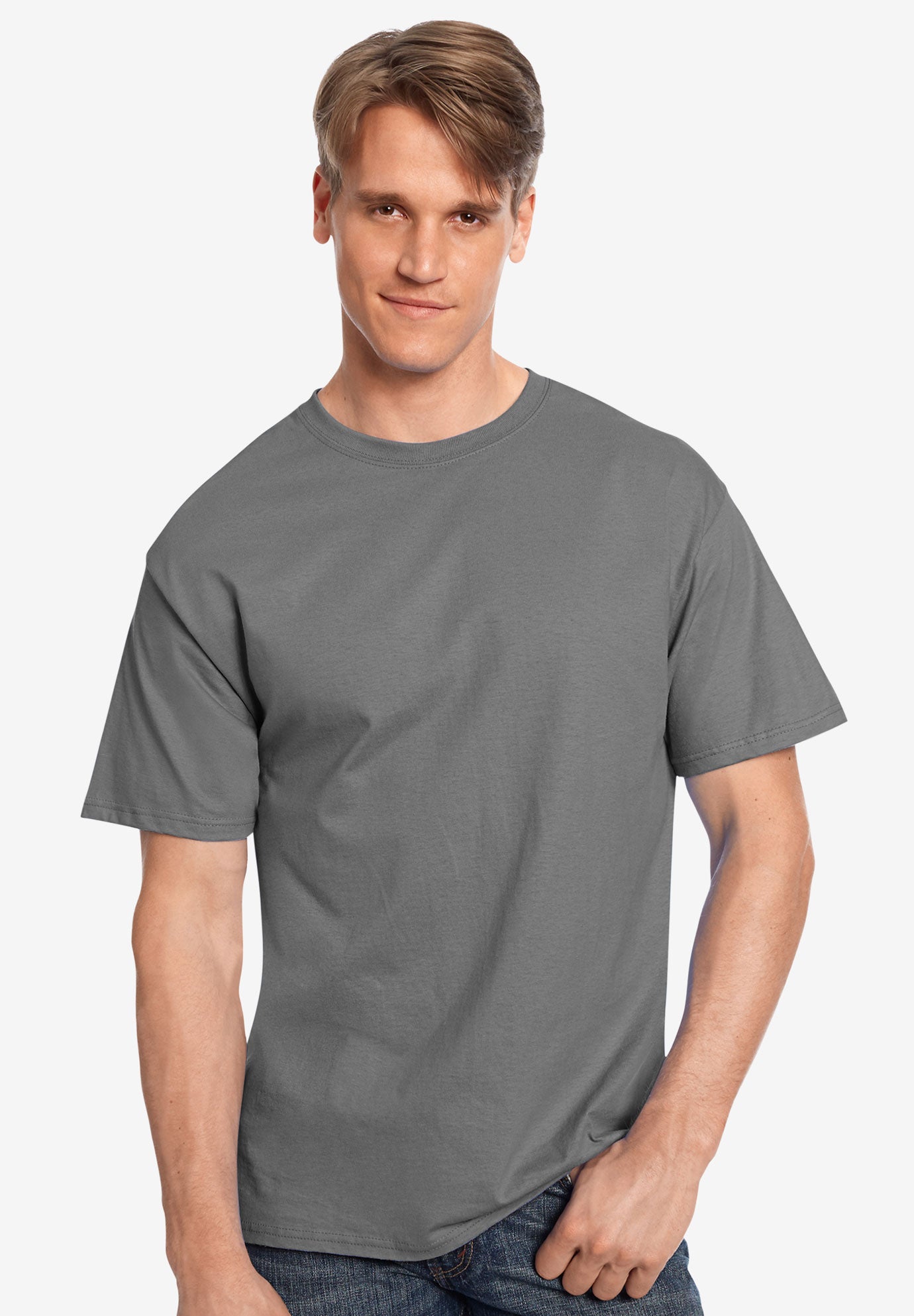 Hanes® Tagless Cotton Tee Big and Tall All TShirts King Size