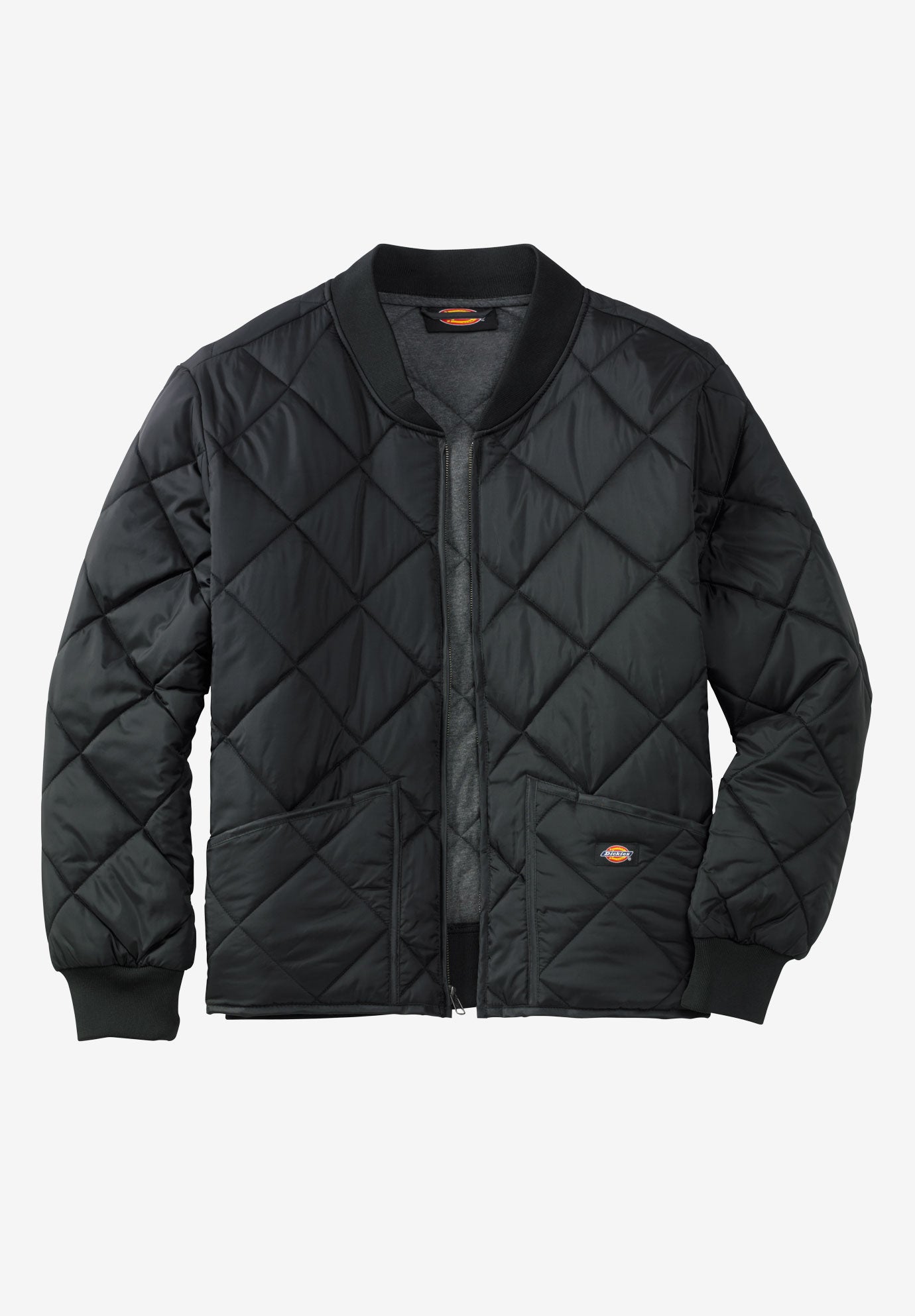 dickies men's diamond quilted nylon jacket