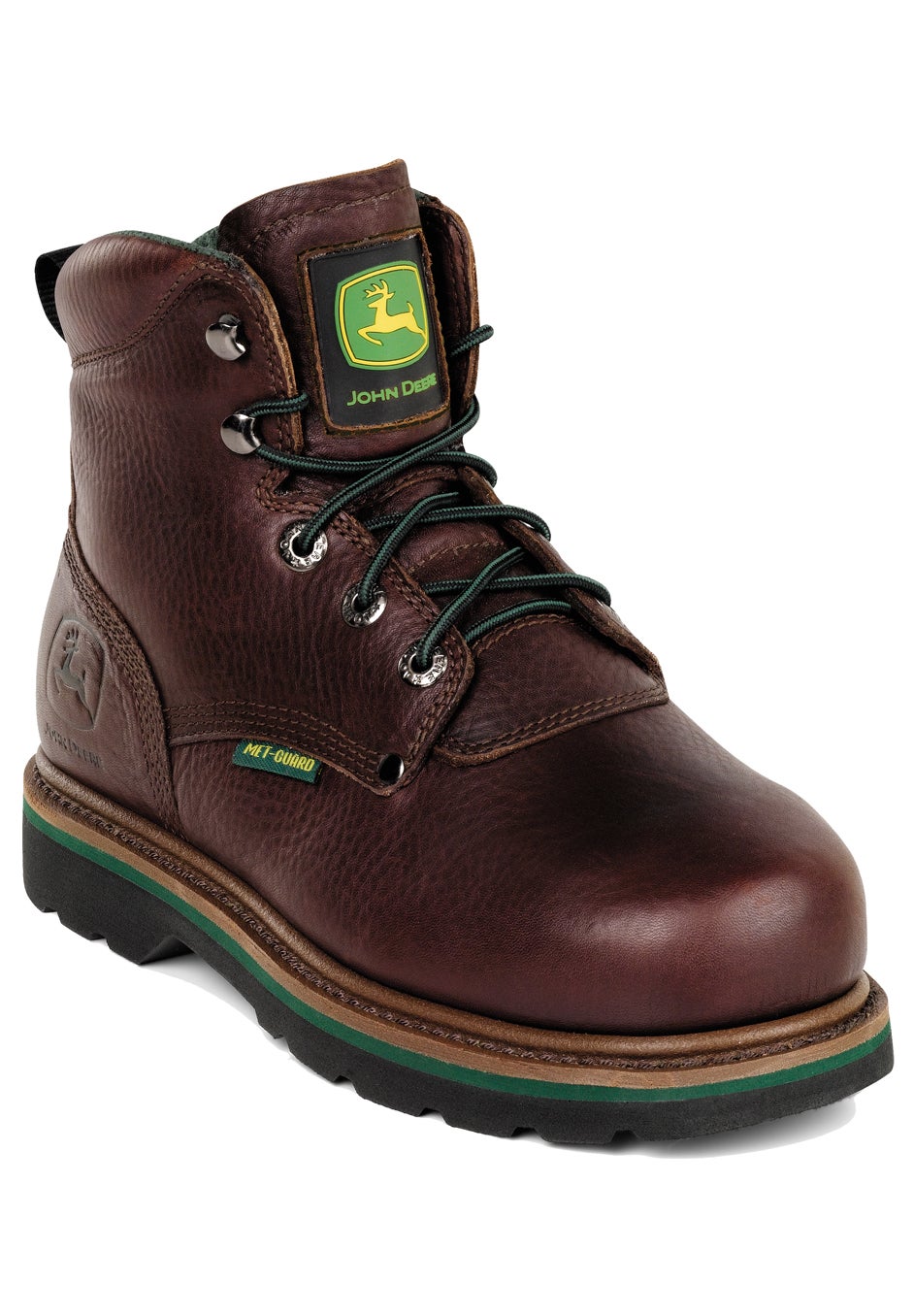 John Deere 6" Steel Toe Lace Boot Big and Tall Boots King Size