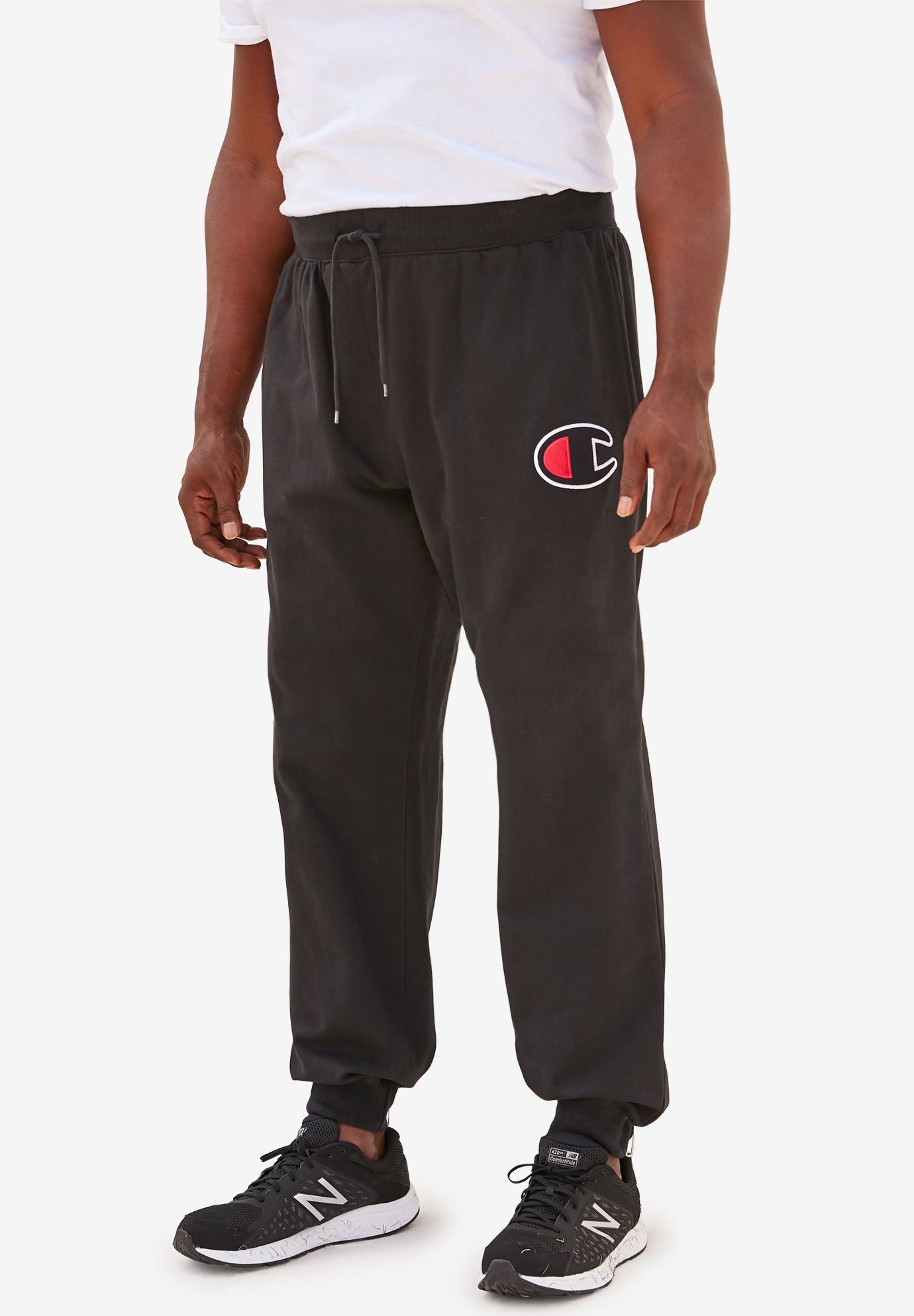 Champion® Fleece Logo Pants| Big and Tall Activewear | King Size