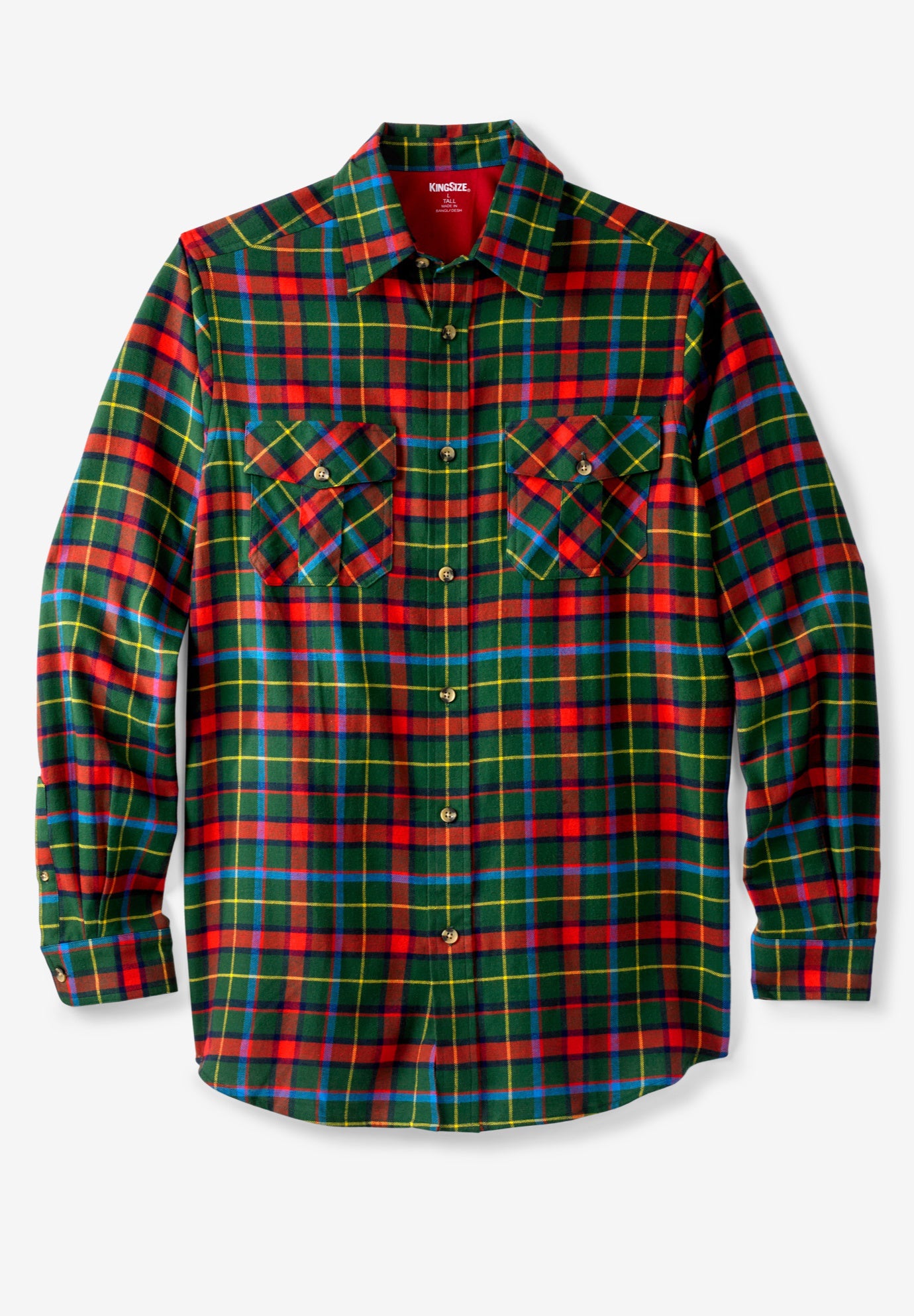 polar king flannel shirt