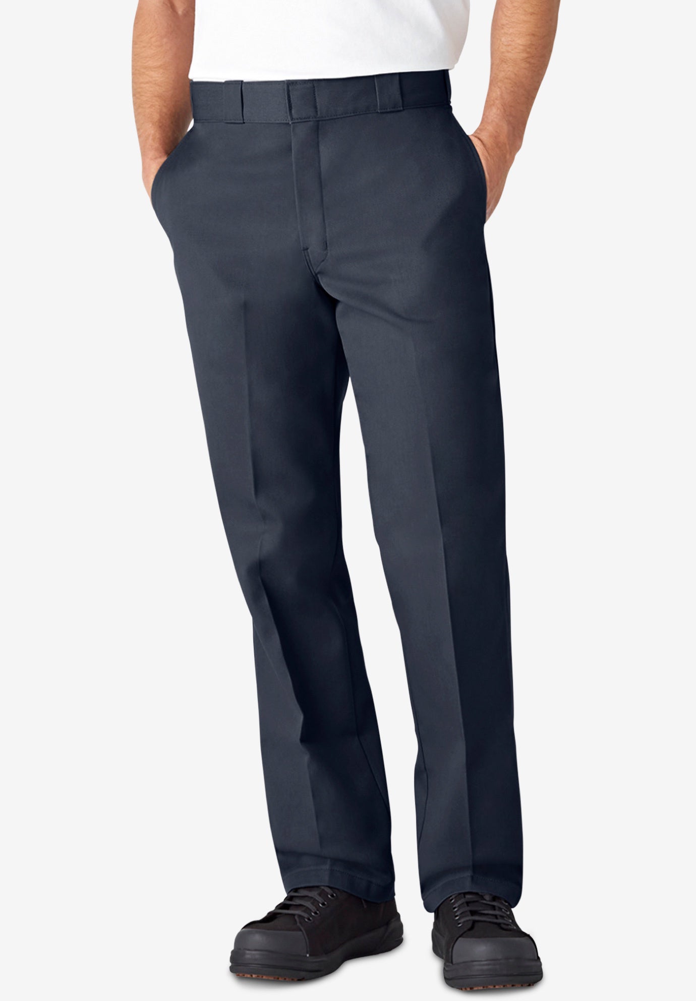 dickies men's loose fit straight leg cargo pants