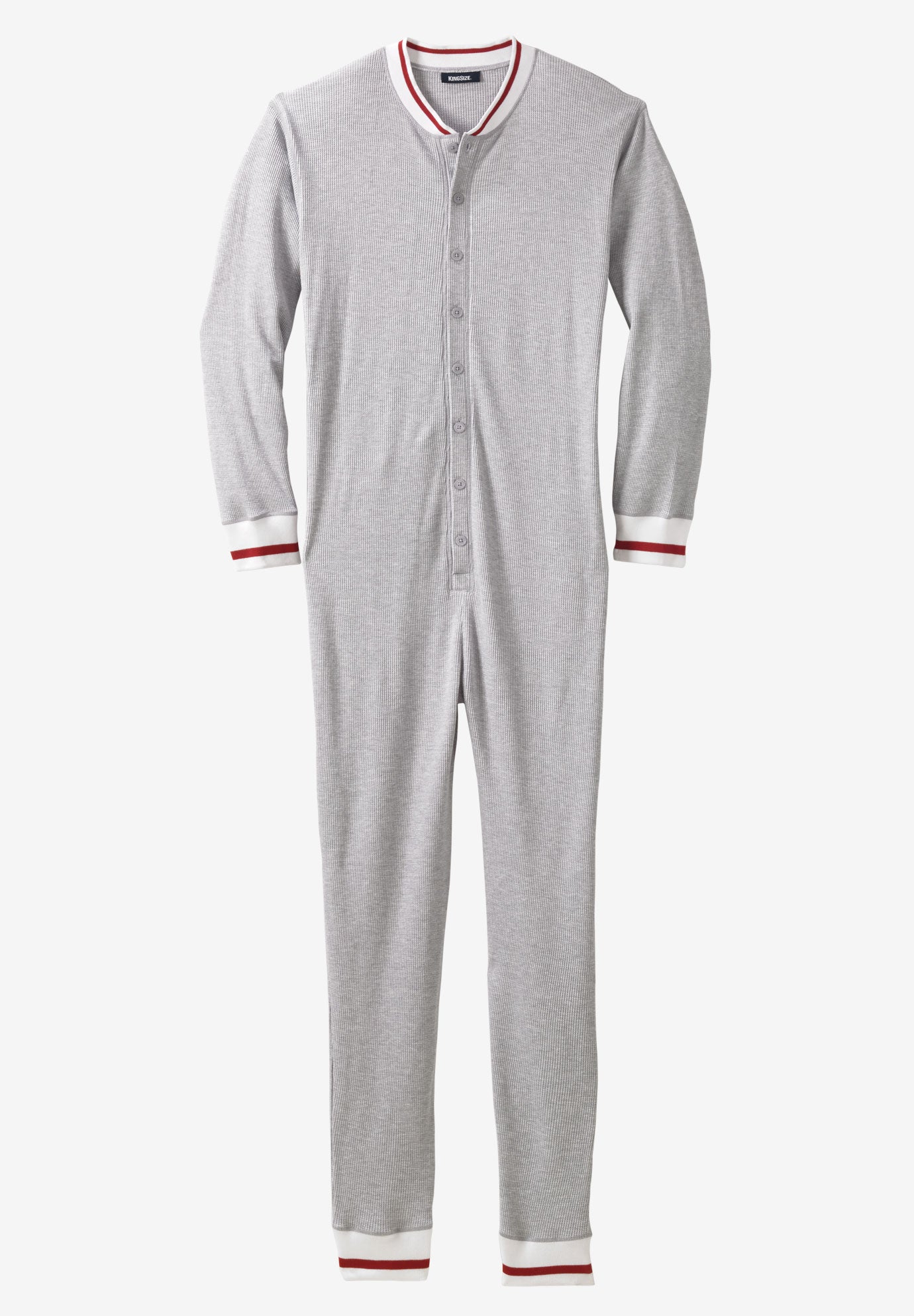 Waffle Thermal Onesie Big And Tallpajamas King Size