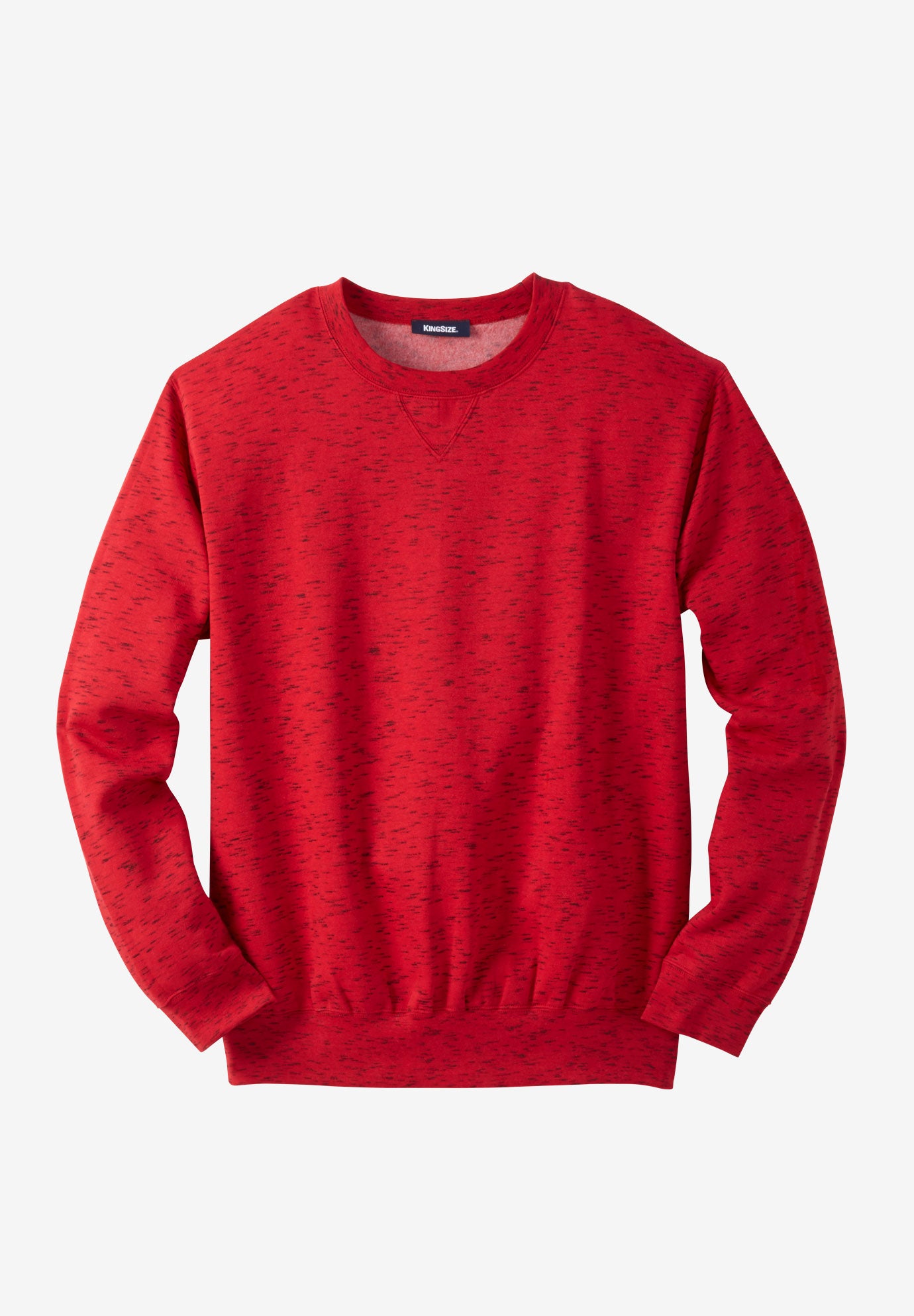 fleece crewneck sweatshirt