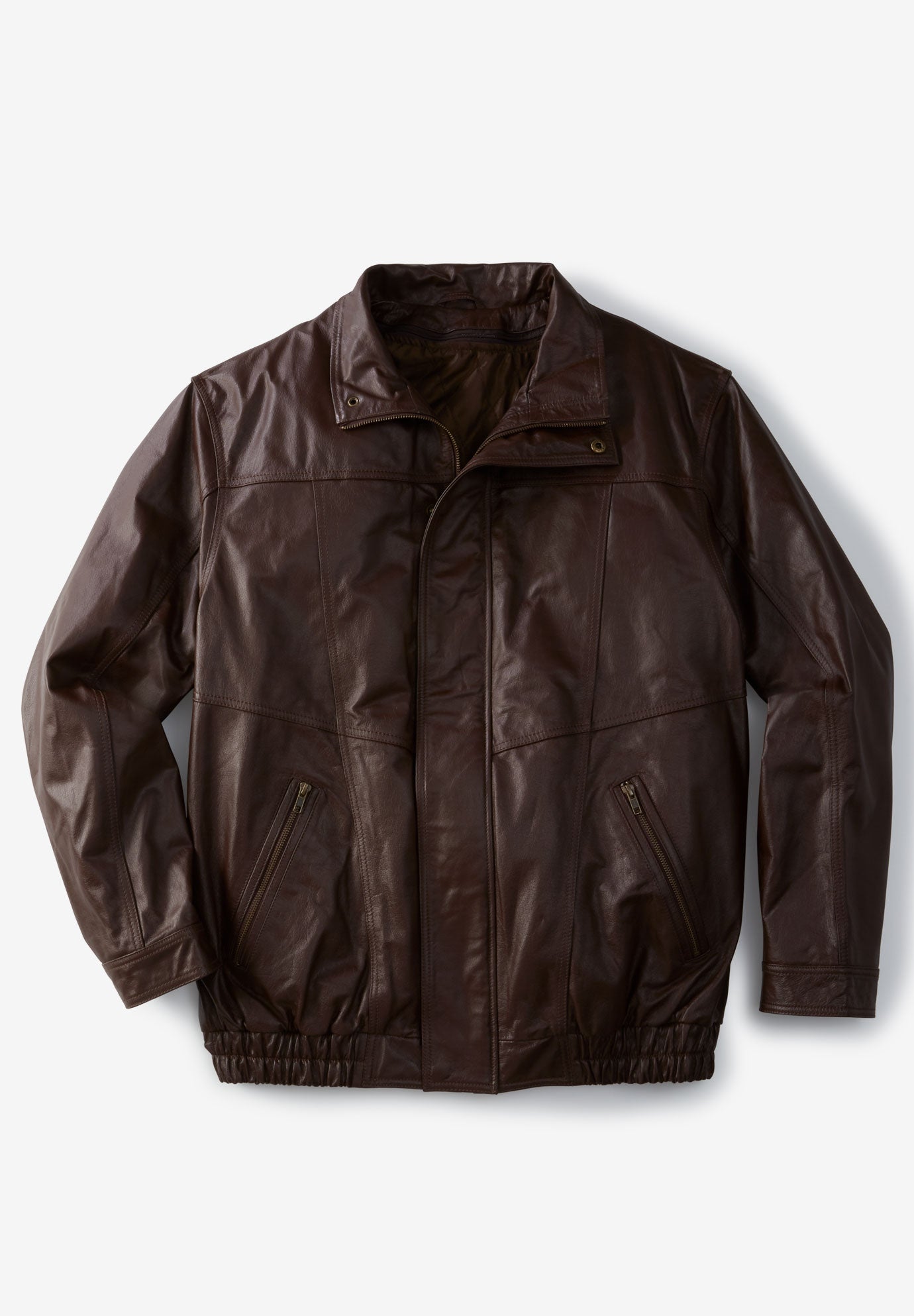 polo leather jacket big and tall