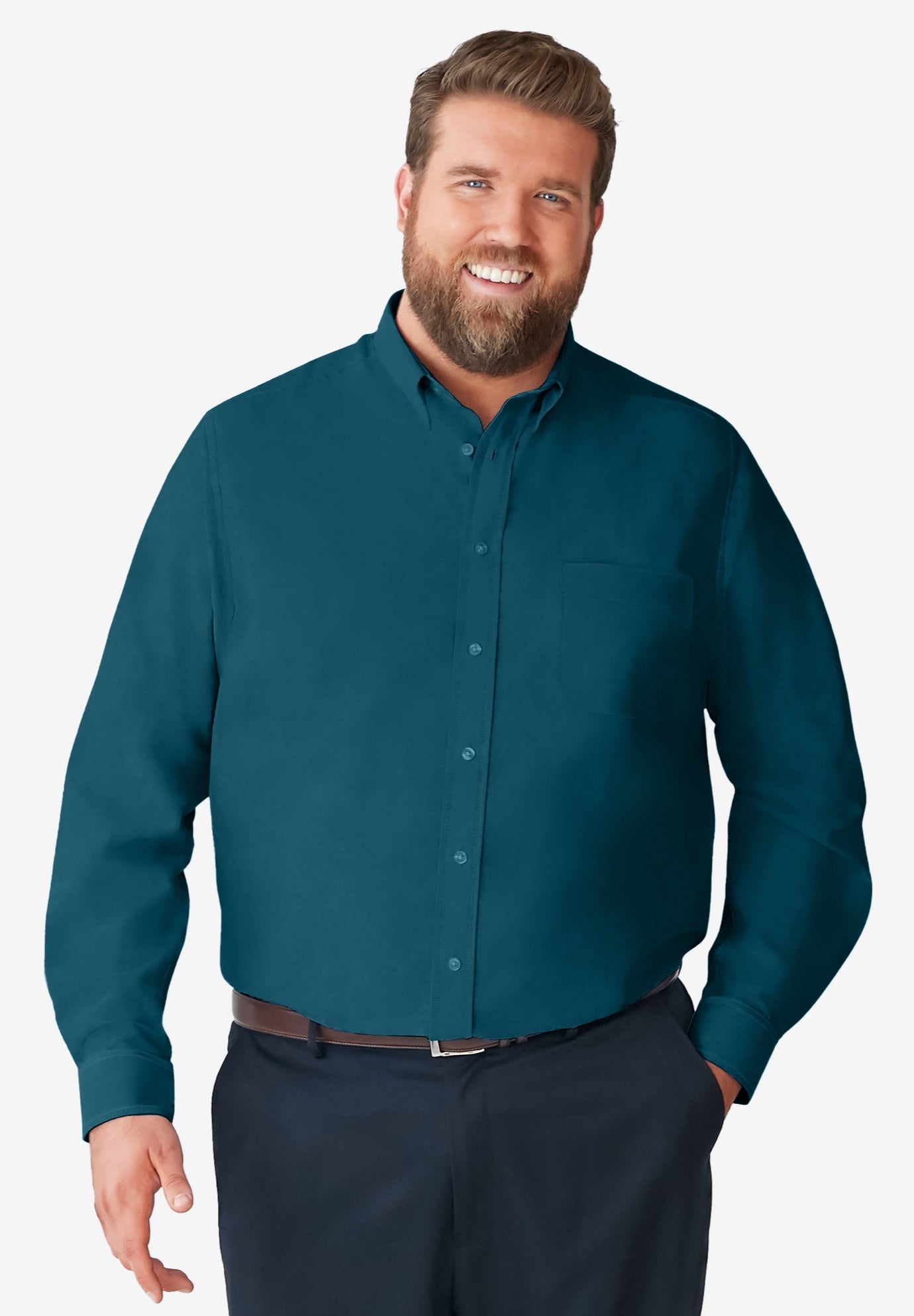 long sleeve wrinkle free dress shirts Wrinkle Free Long Sleeve Shirt Texture Small / Brilliant White