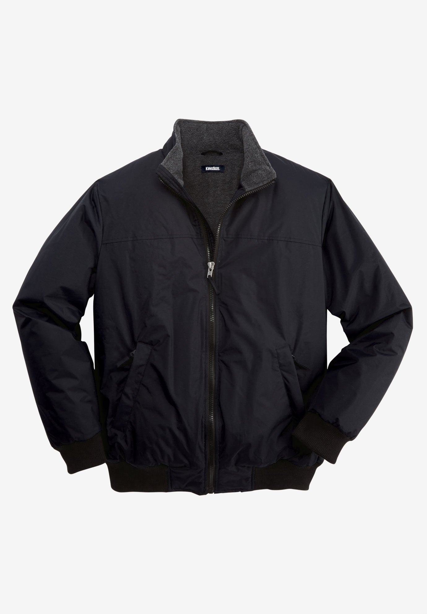 FleeceLined Bomber Jacket King Size
