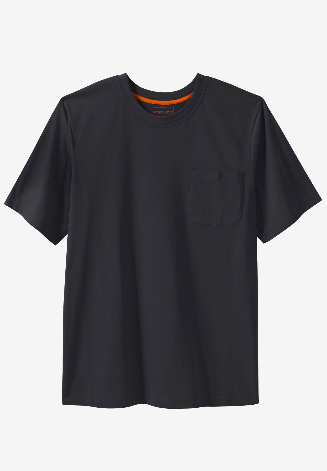 Boulder Creek® Heavyweight Crewneck Pocket T-Shirt