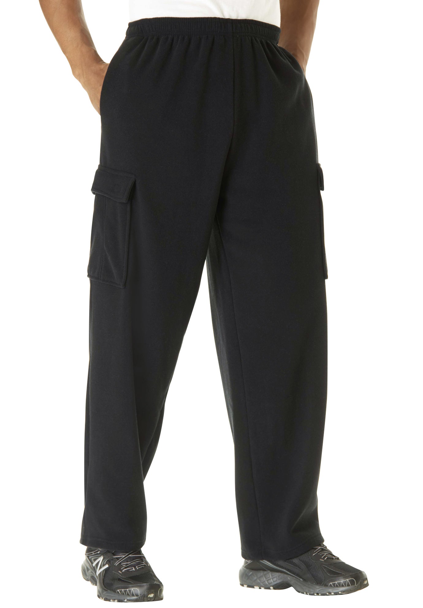 big and tall cargo sweatpants