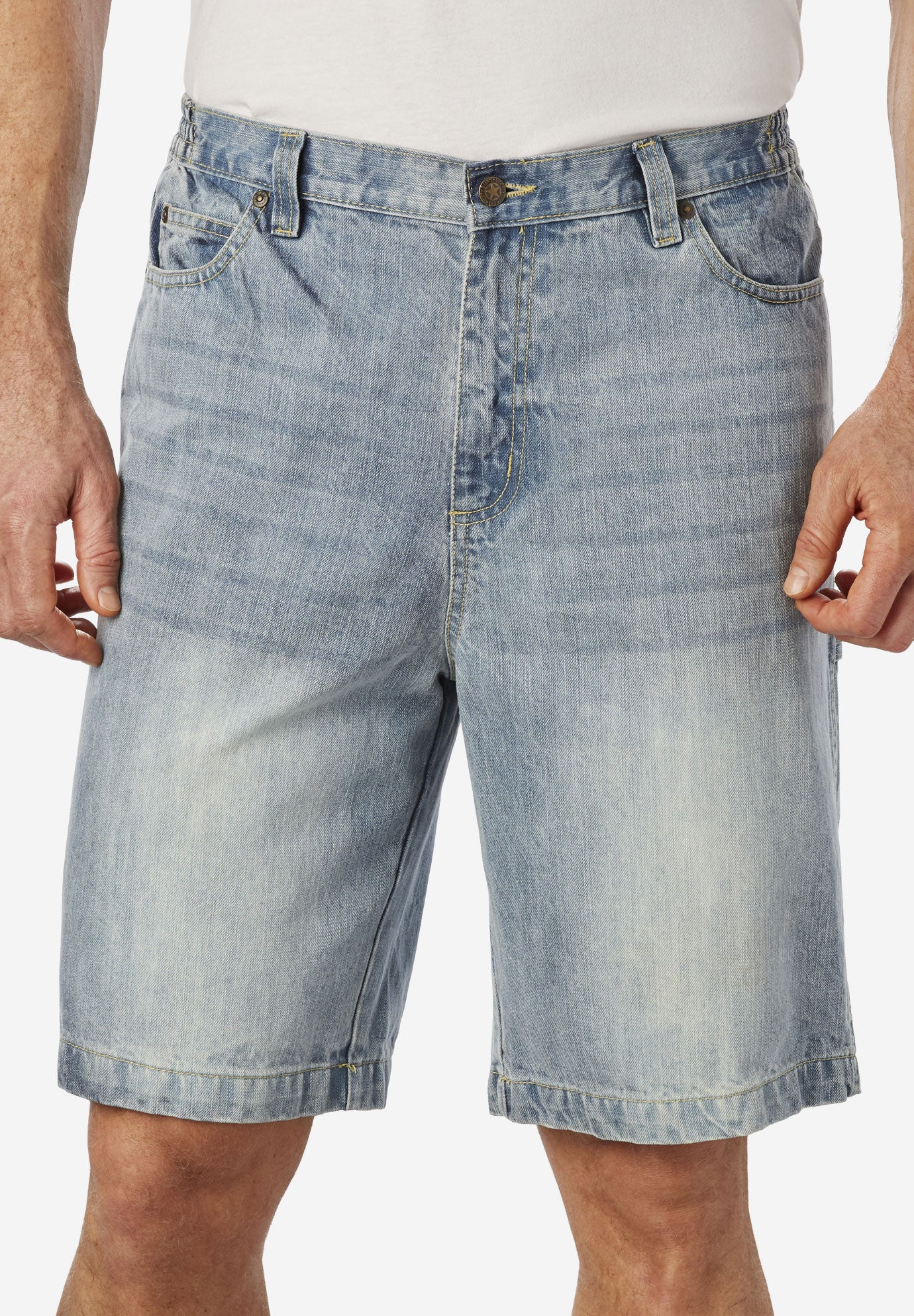 Denim Carpenter Shorts by Liberty Blues® Big and Tall Pants & Shorts