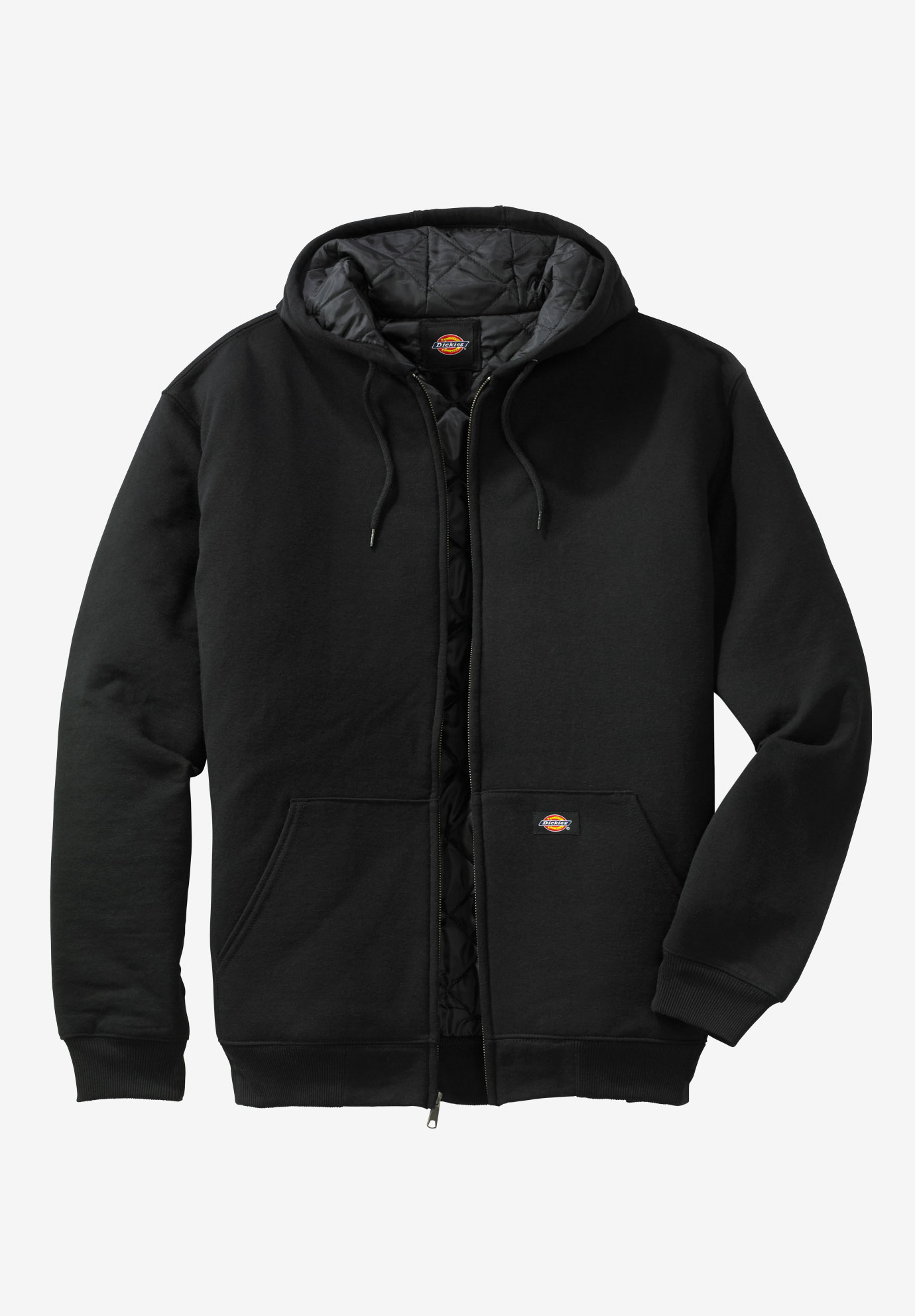Heavyweight Quilted Fleece Hoodie by Dickies® | King Size
